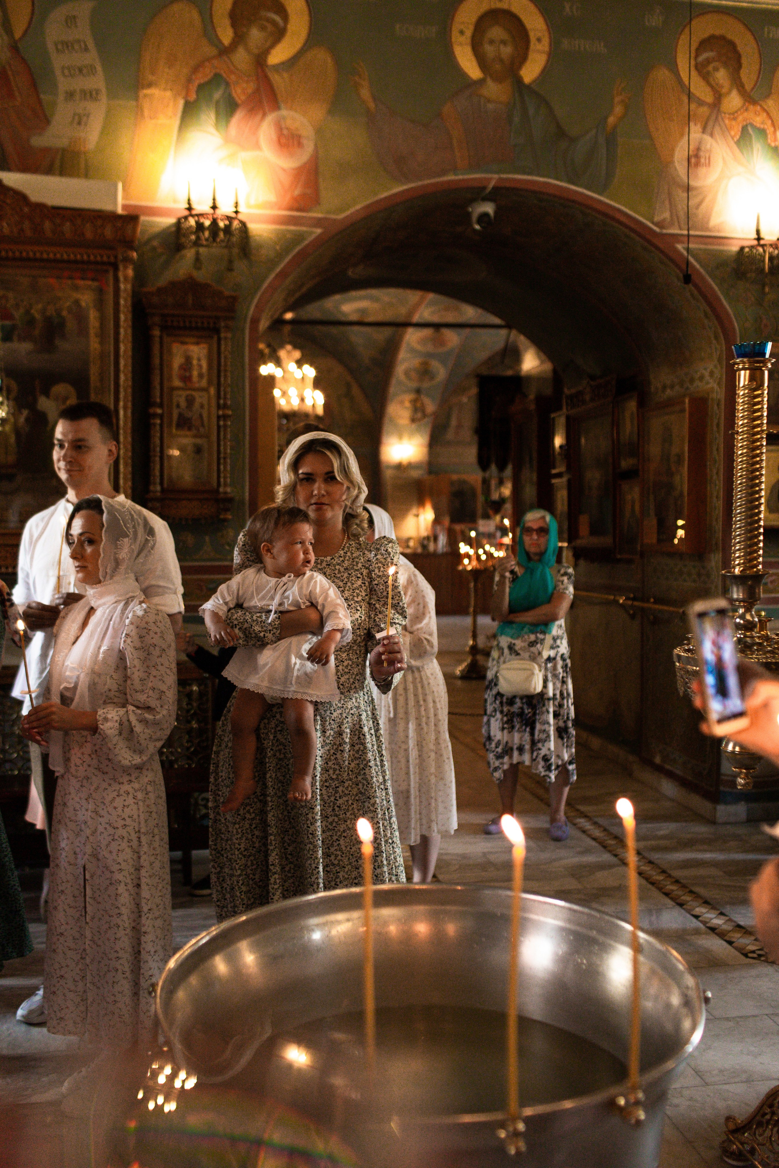 Крещение Алисы. Свадебный и Семейный фотограф в Москве Александра Вайпер
