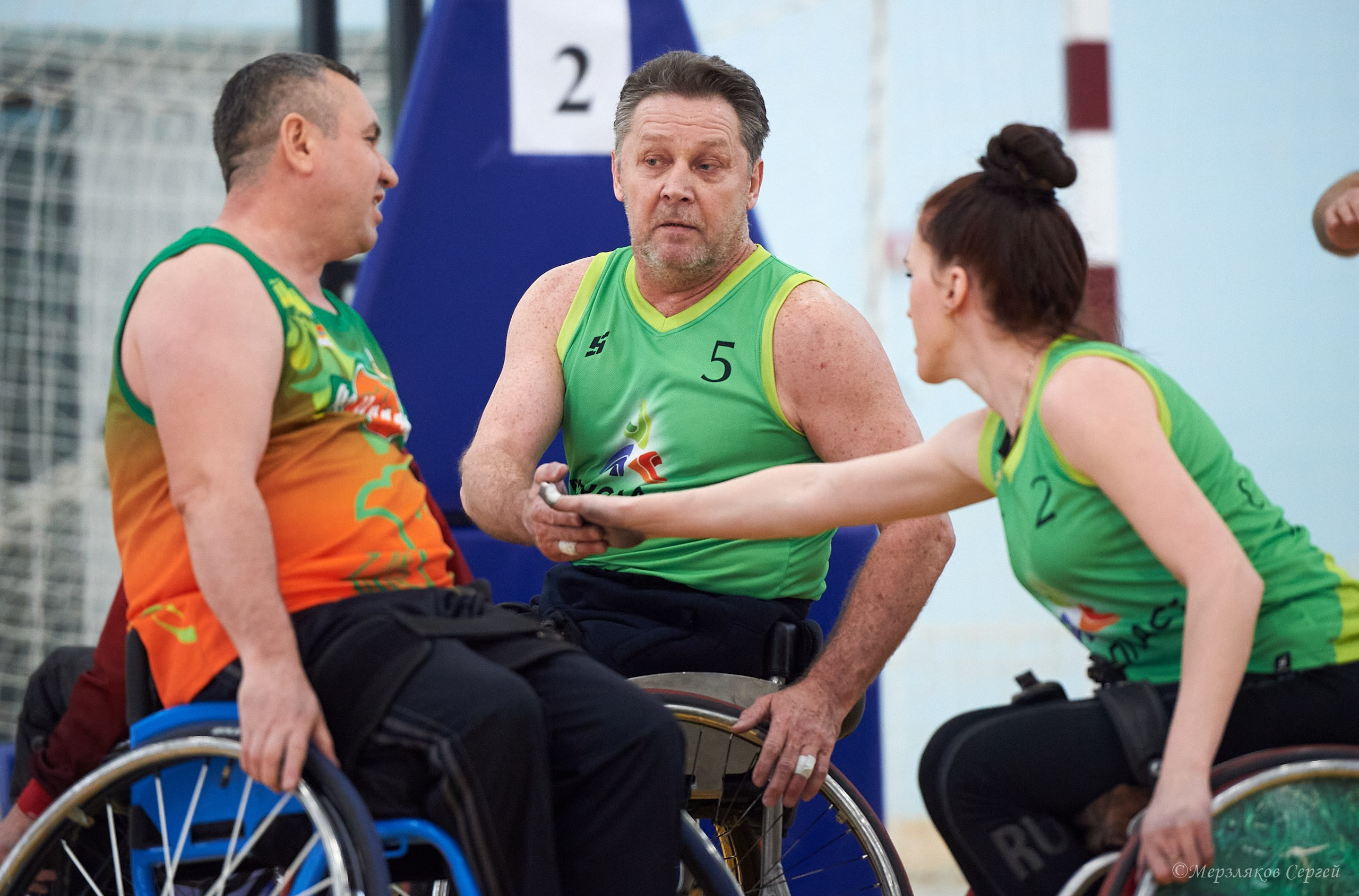X традиционный Рождественский турнир по баскетболу на колясках. Ижевск. Спортивный репортажный фотограф в Ижевске Сергей Мерзляков