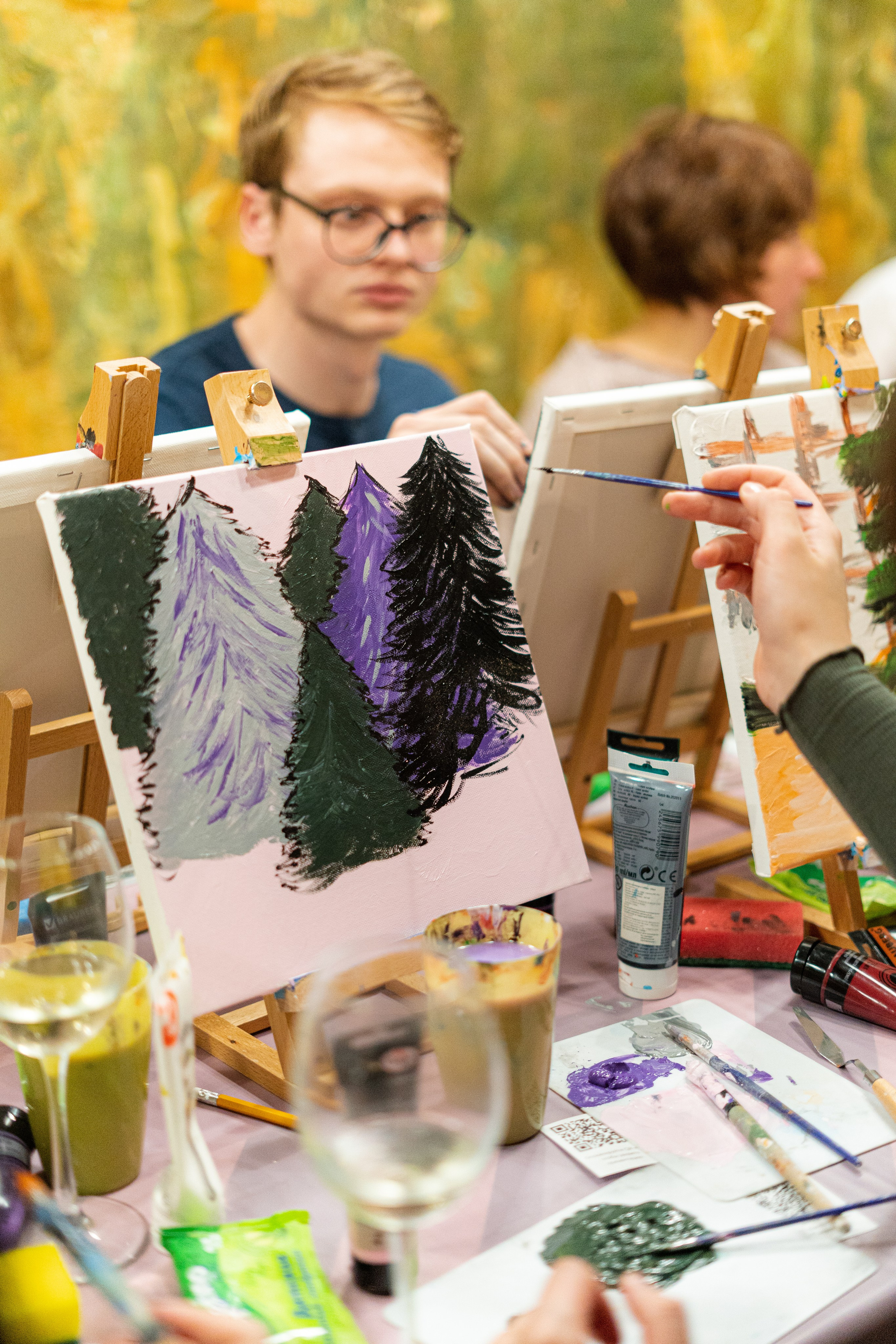 Корпоратив Teach Me Art 2. Портретный фотограф в Москве и Санкт-Петербурге Арина Чех