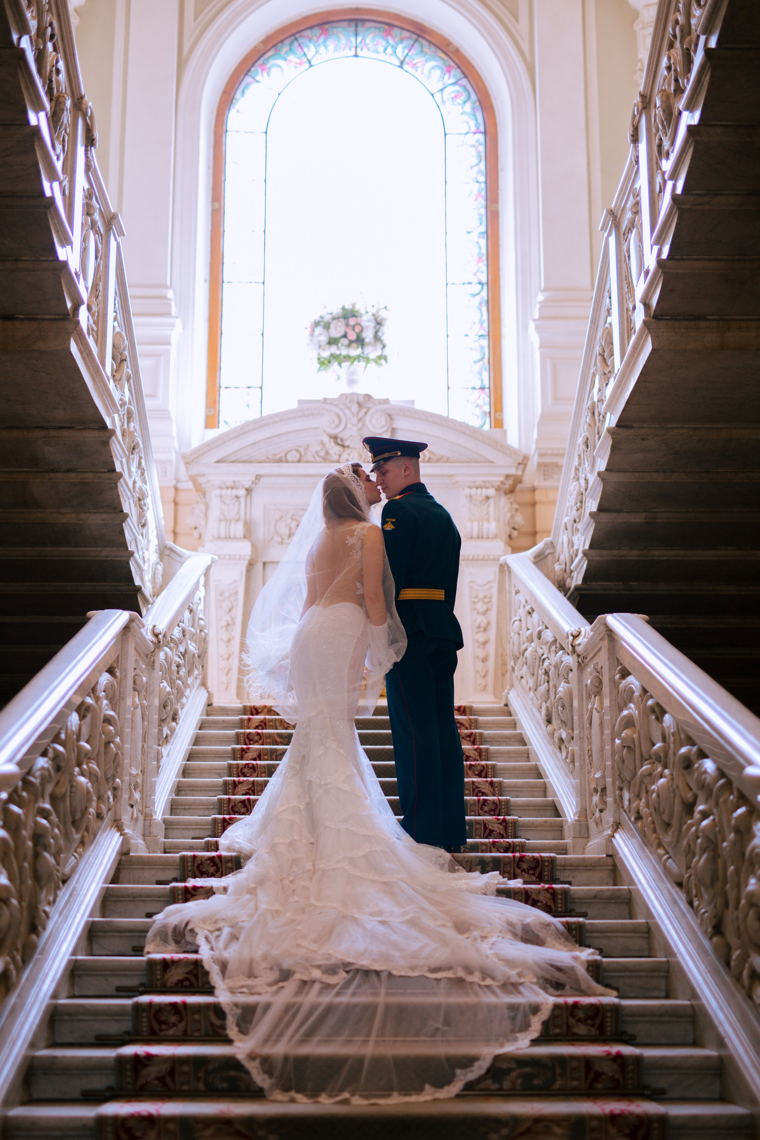 Роспись в I Дворце, СПб. Портретный и репортажный фотограф в Санкт-Петербурге Елизавета Я