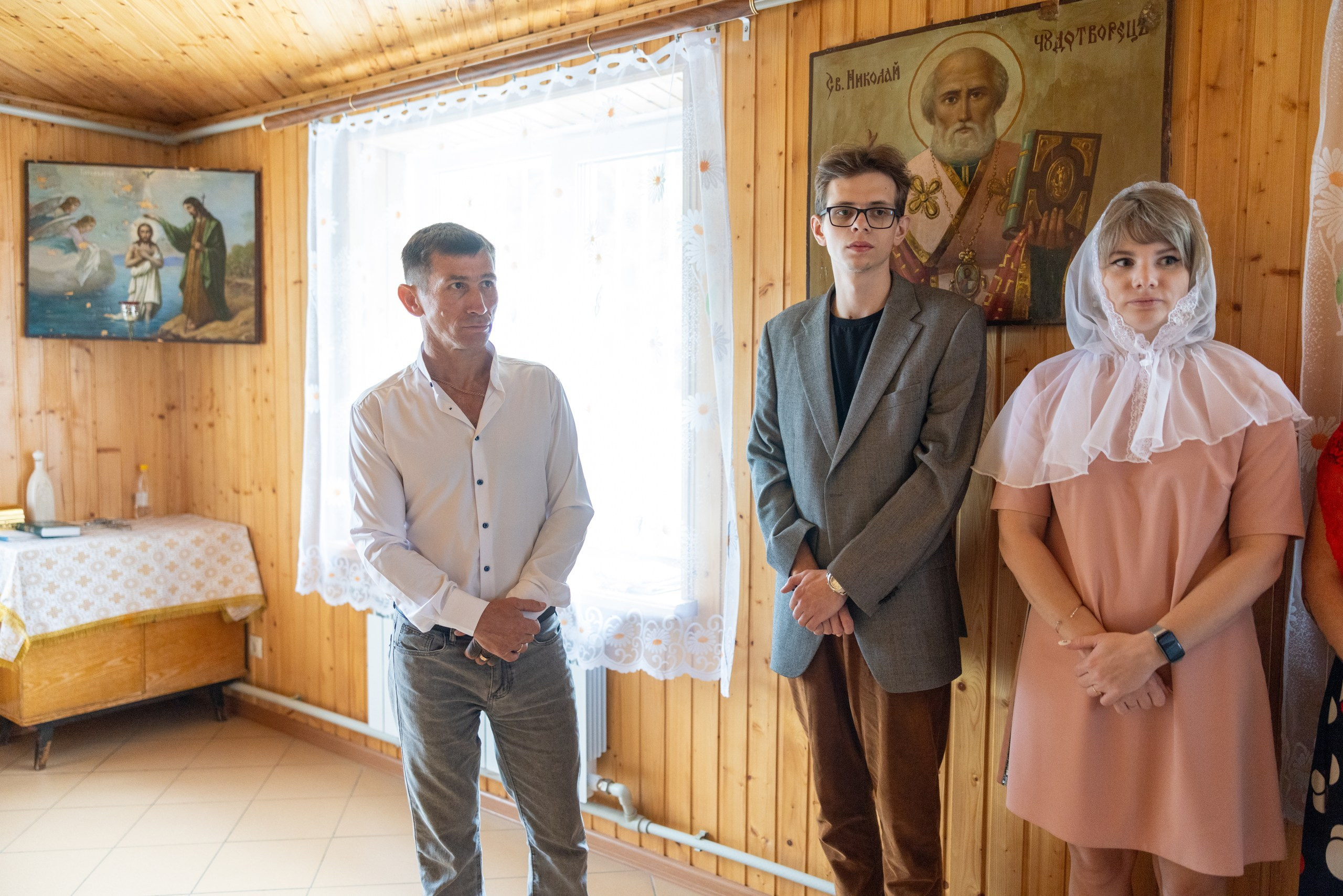 Образец репортажа крещения оригиналы, без искажений, без вспышки, светосильная оптика!. Фотограф в Туле Крупский АнДРей. Фотостудия «КАДР71» в Туле