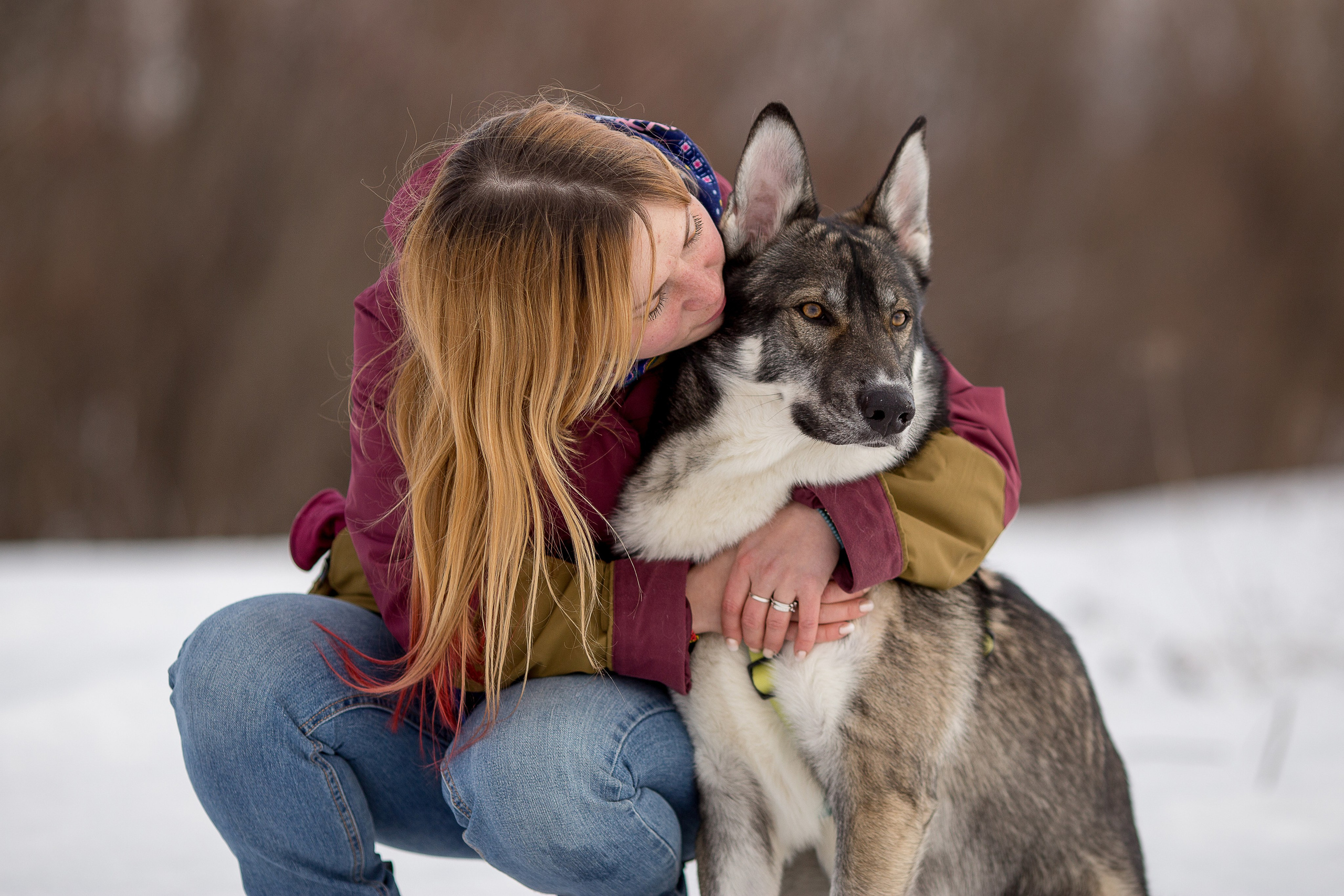Фотосессия с собакой в Архангельске