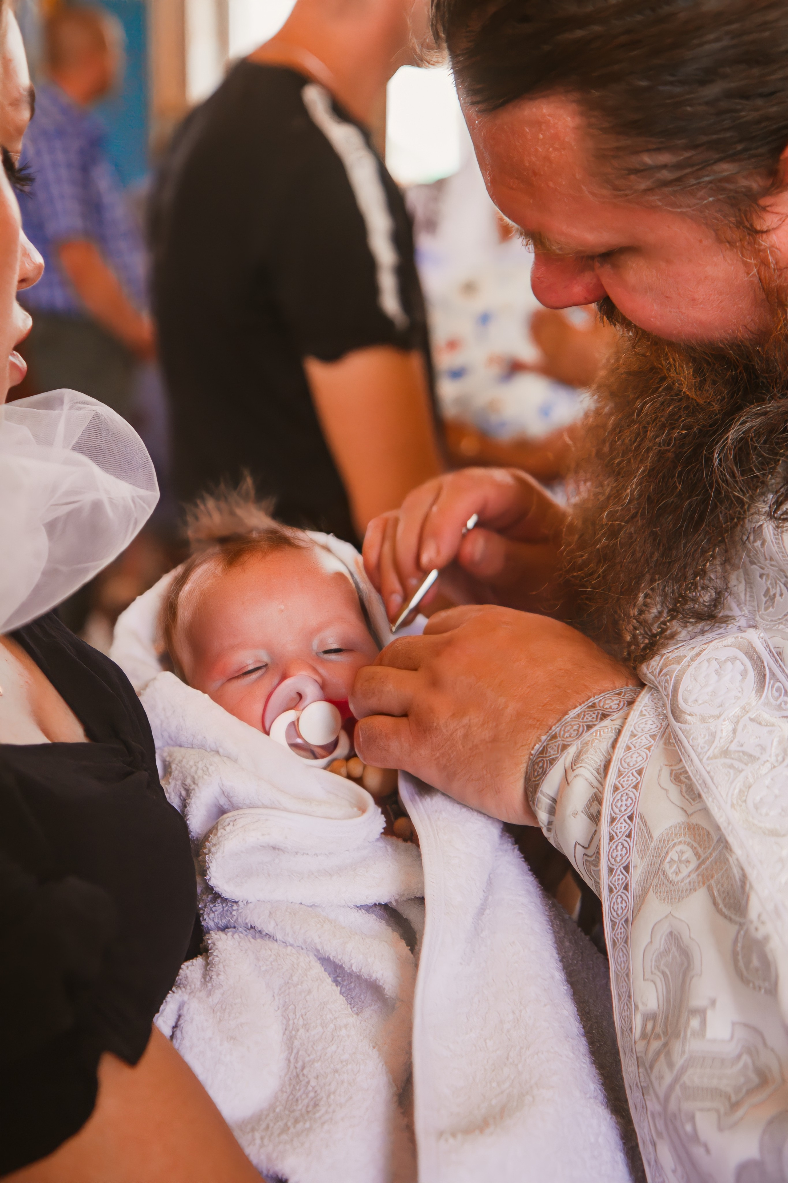 Таинство Крещения. Фотограф Татьяна Киреева.Кулебаки