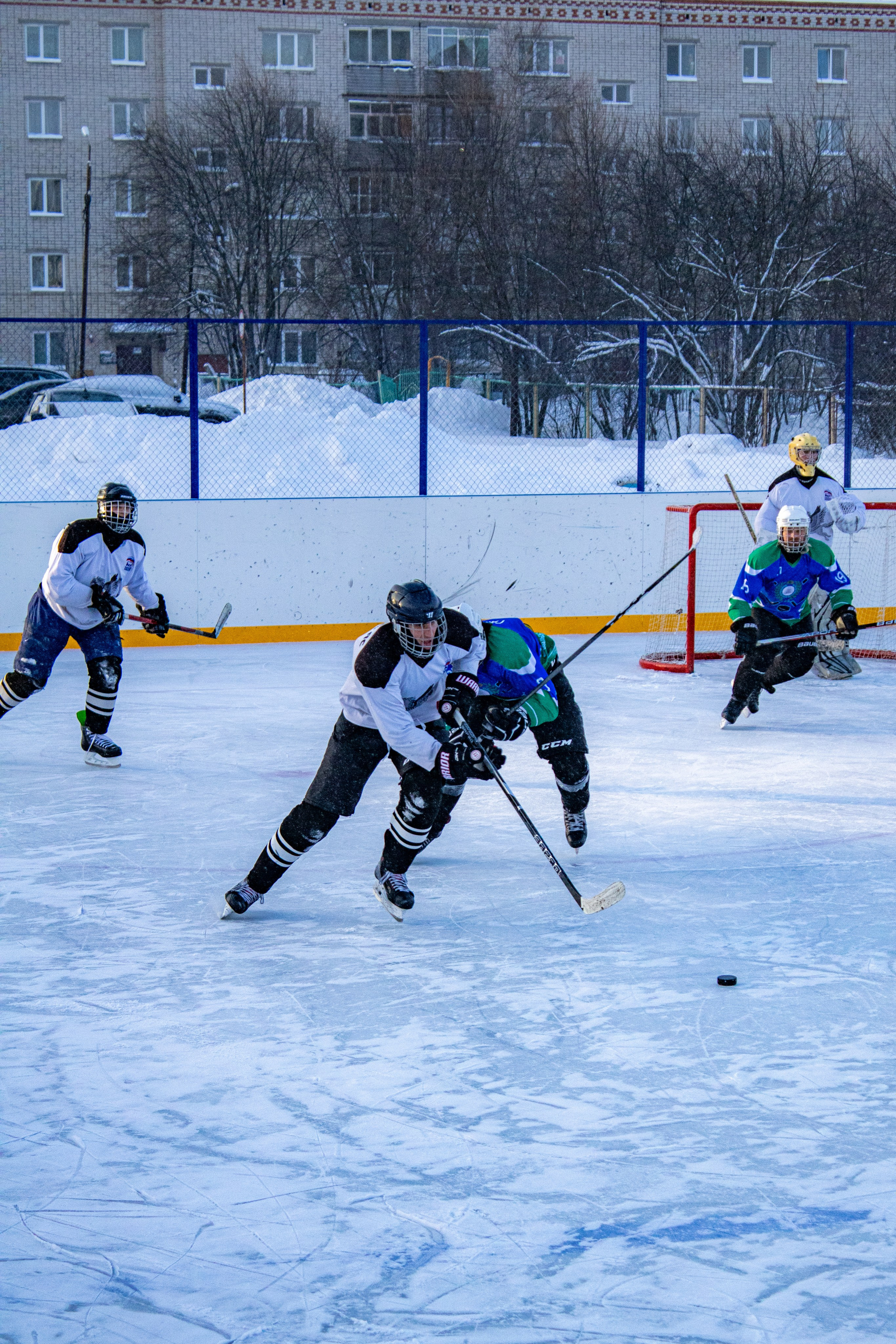 Хоккей г.п Атиг-г.п Дружинино
