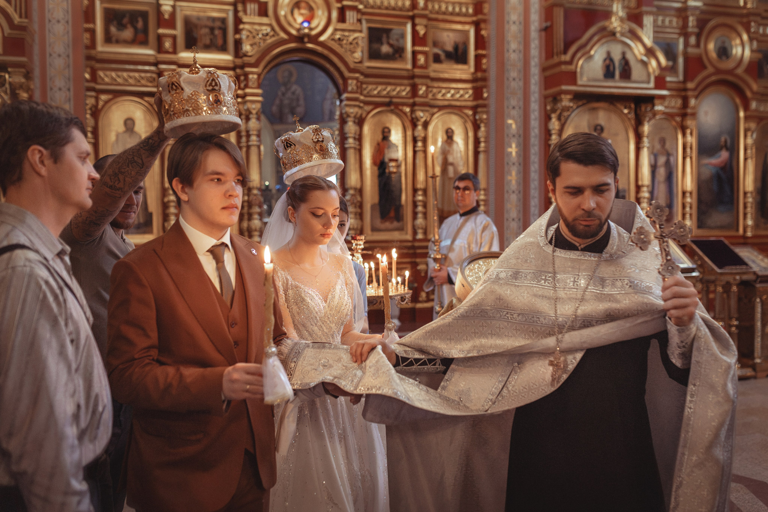 Таинство Венчания Дениса и Анастасии. Свято-Георгиевский храм. Фотограф на Крещение и Венчание Краснодарский край — Гранкина Юлия