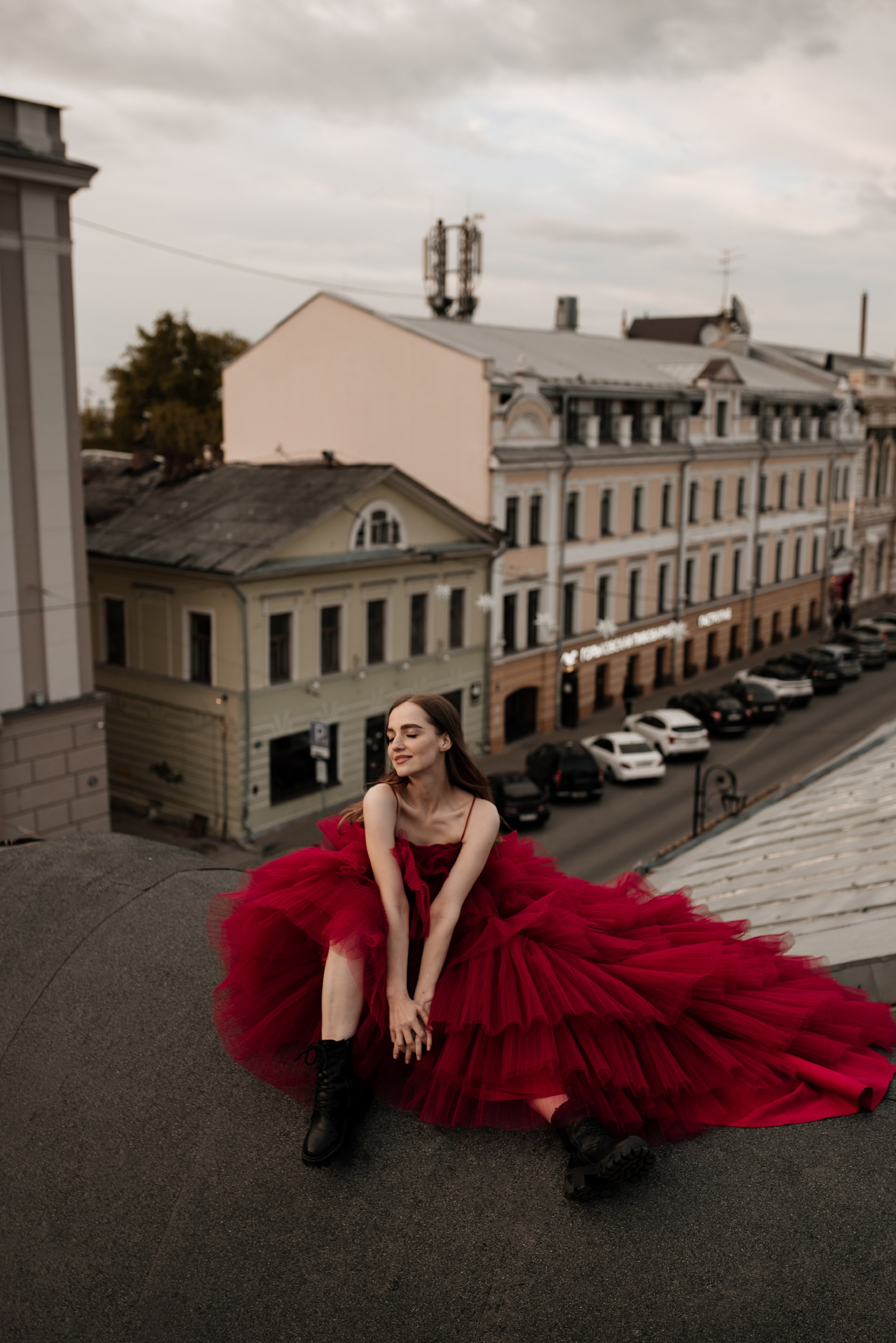 Аня ♡ Крыша. Фотограф Ольга Плеханова | Нижний Новгород, Москва