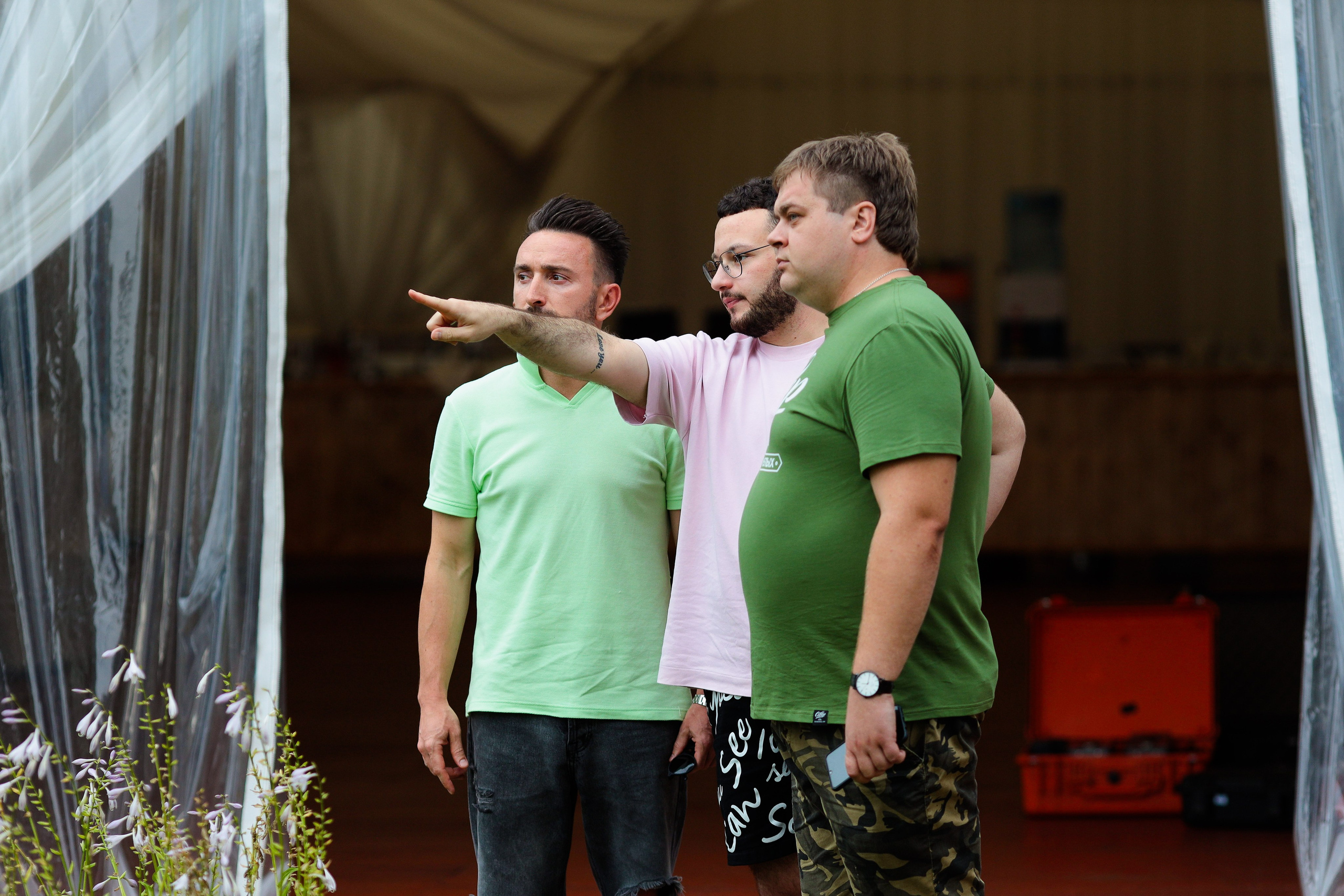 Backstage Чиж и Клава Кока. Фотограф Юрий Клим | Москва