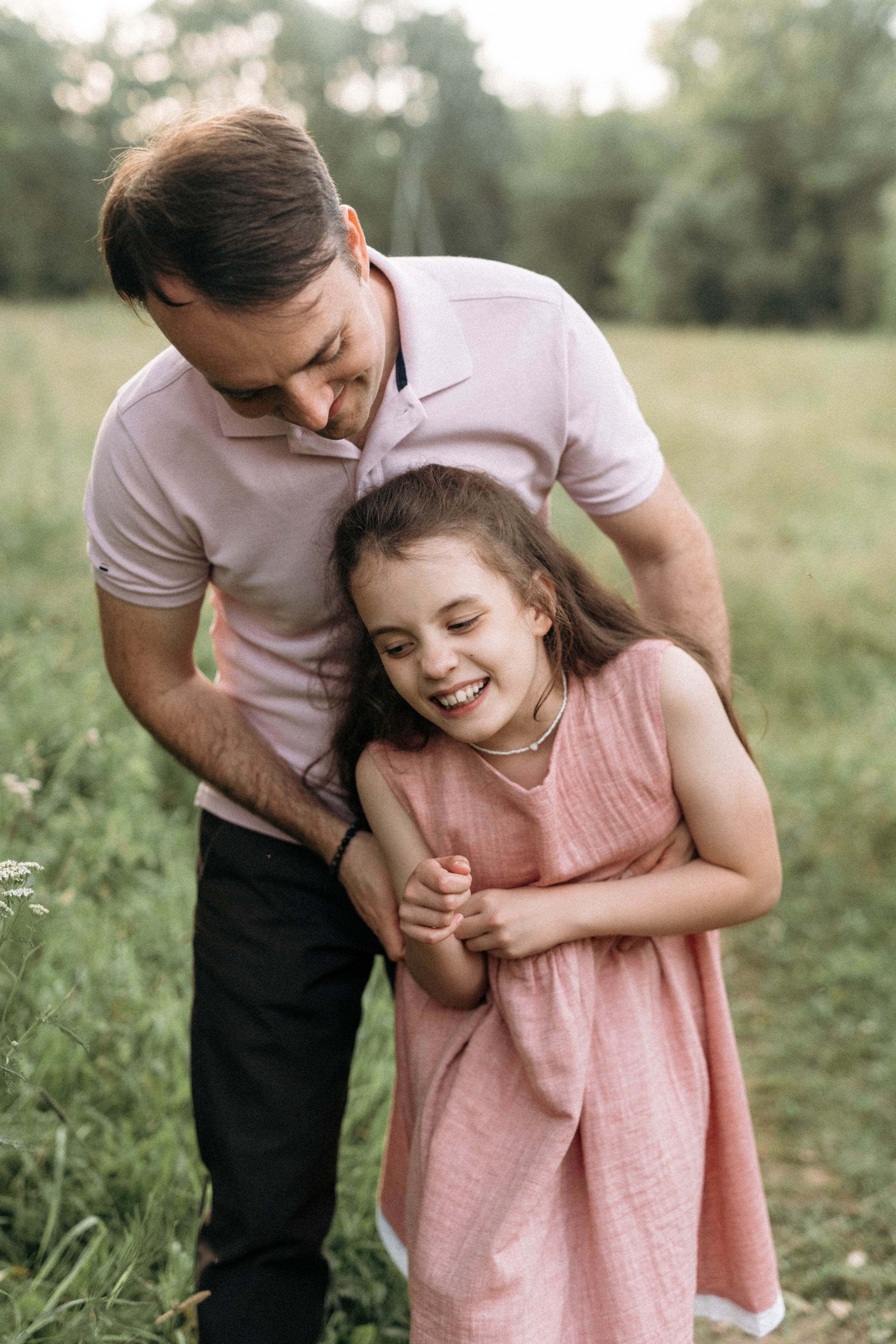 Семейная фотосессия на берегу реки для Миши, Тани, Сони и Таи. Свадебный фотограф в Тамбове Павел Четвертков