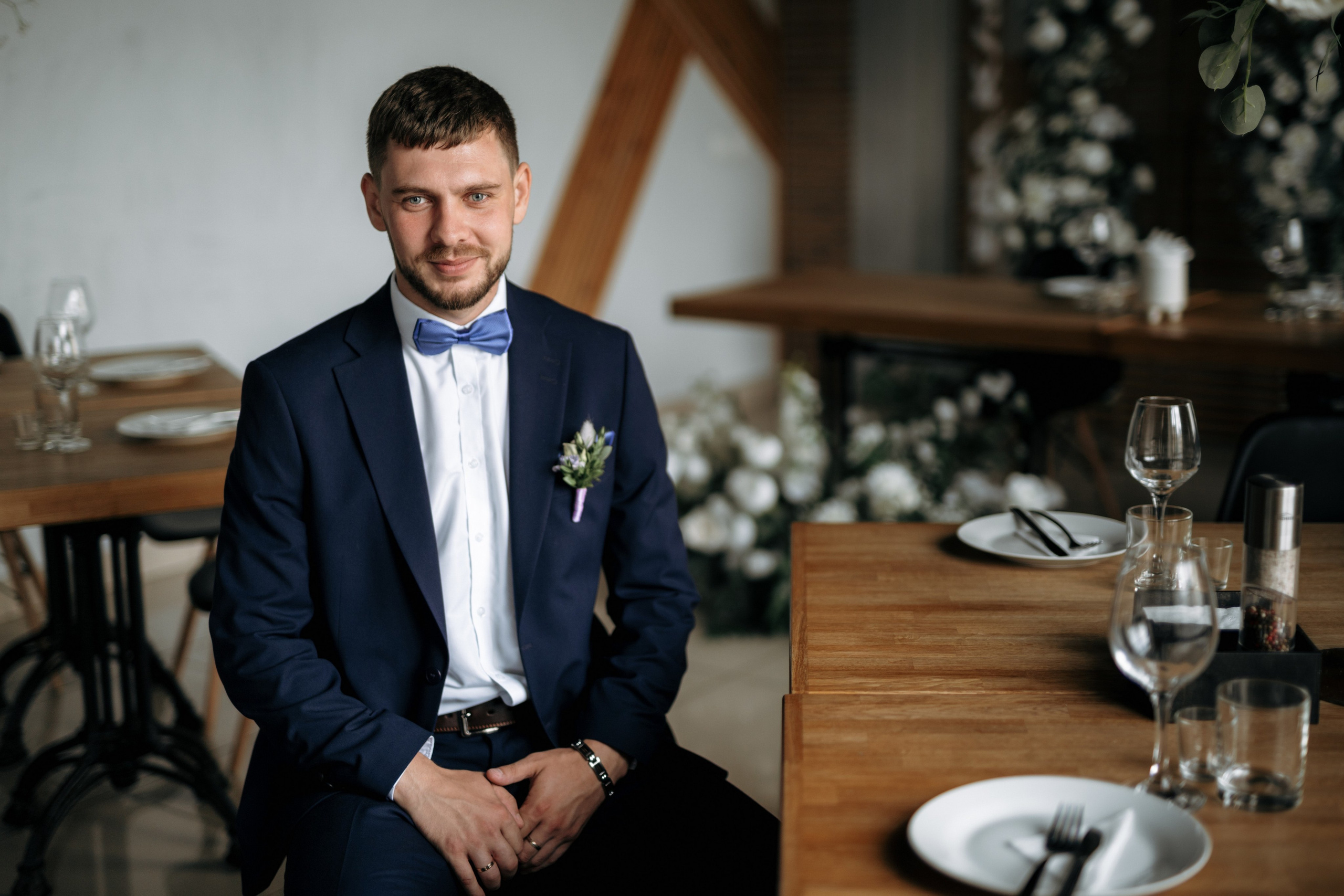 Свадебная фотосессия для Кристины и Мирослава, утро жениха и невесты. Свадебный фотограф в Тамбове Павел Четвертков