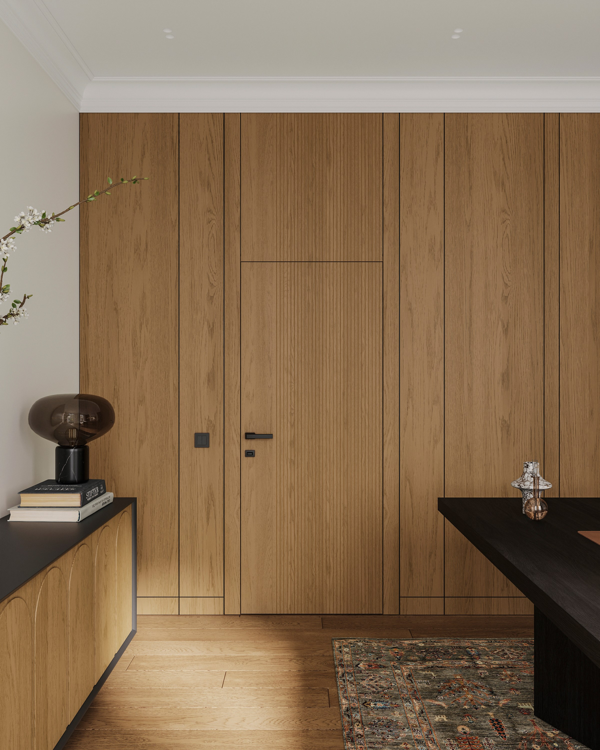 SERENE SPACE | DESIGNER ANNE KIREEVA. Interior Visualization by Valerie Stetyukevich