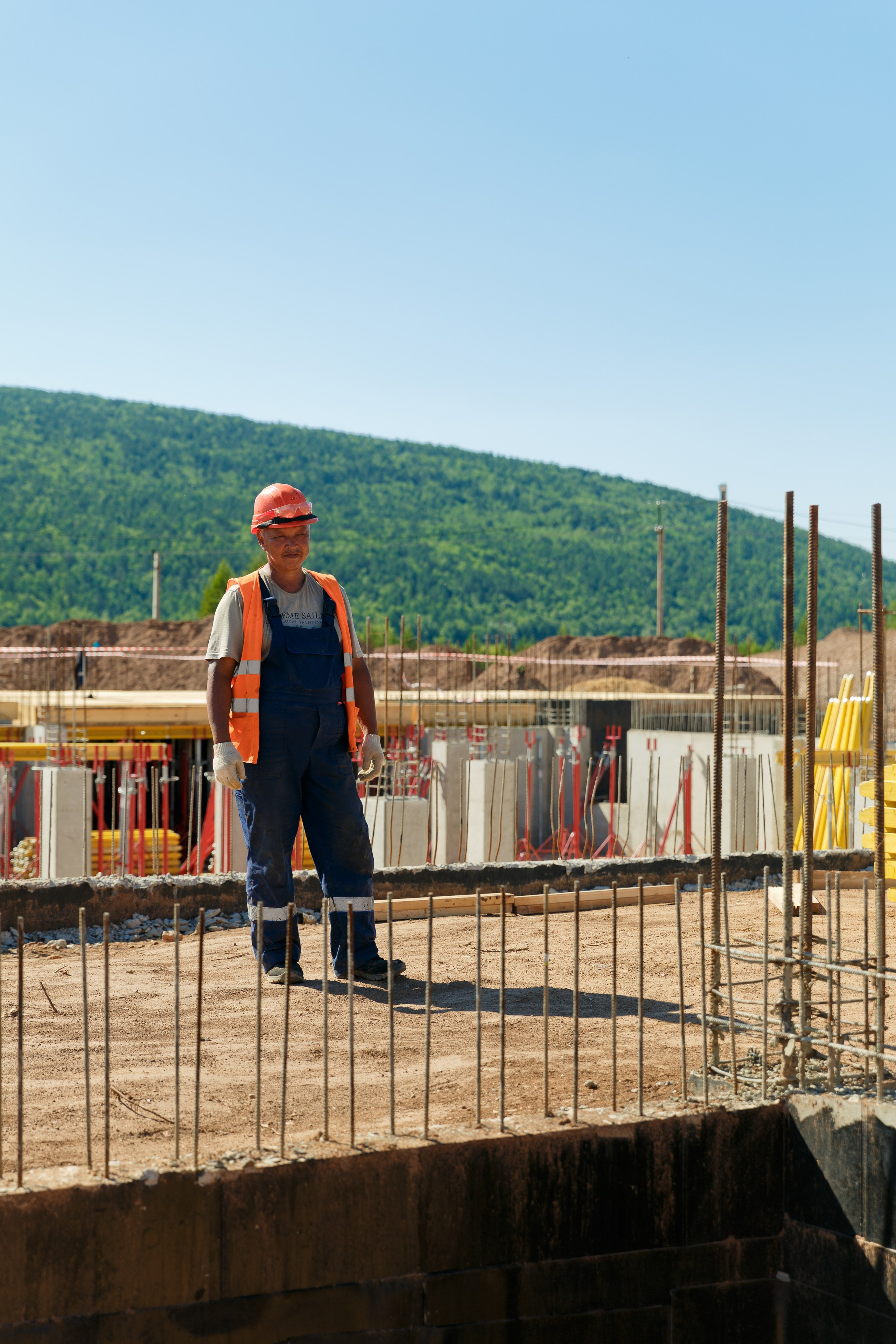 Строящиеся объекты в посёлке Жигалова. Свадебный фотограф Иркутск, репортажный фотограф Иркутск