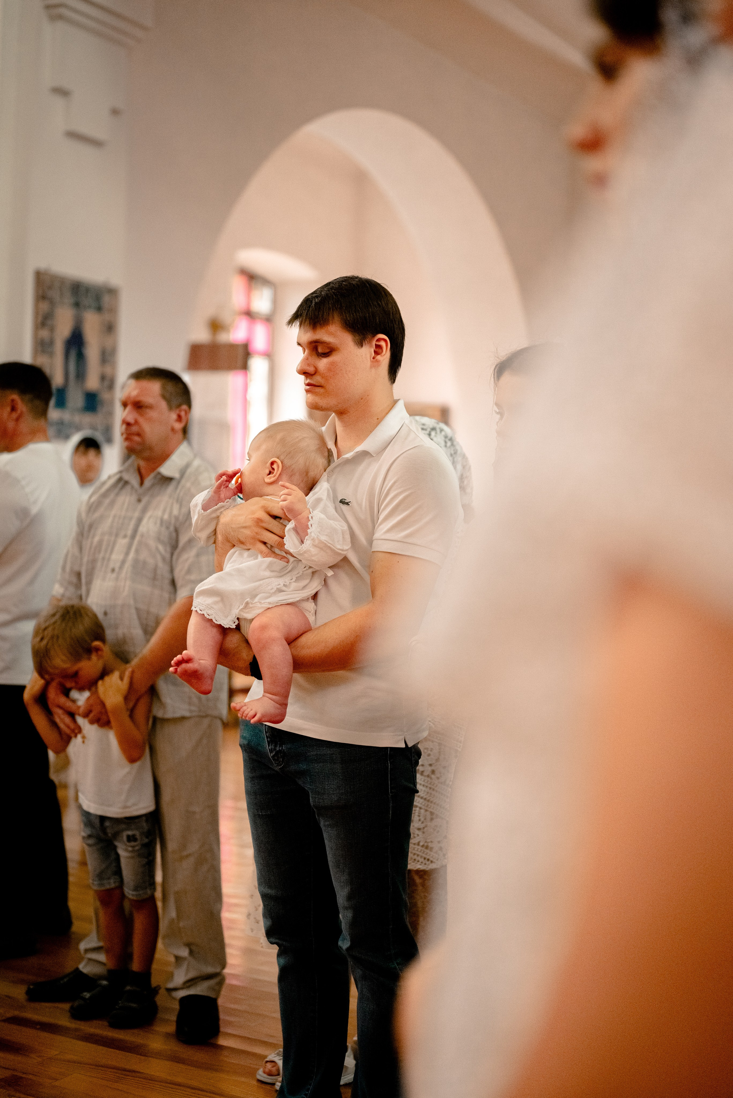Таинство крещения. Фотограф Краснодарский край