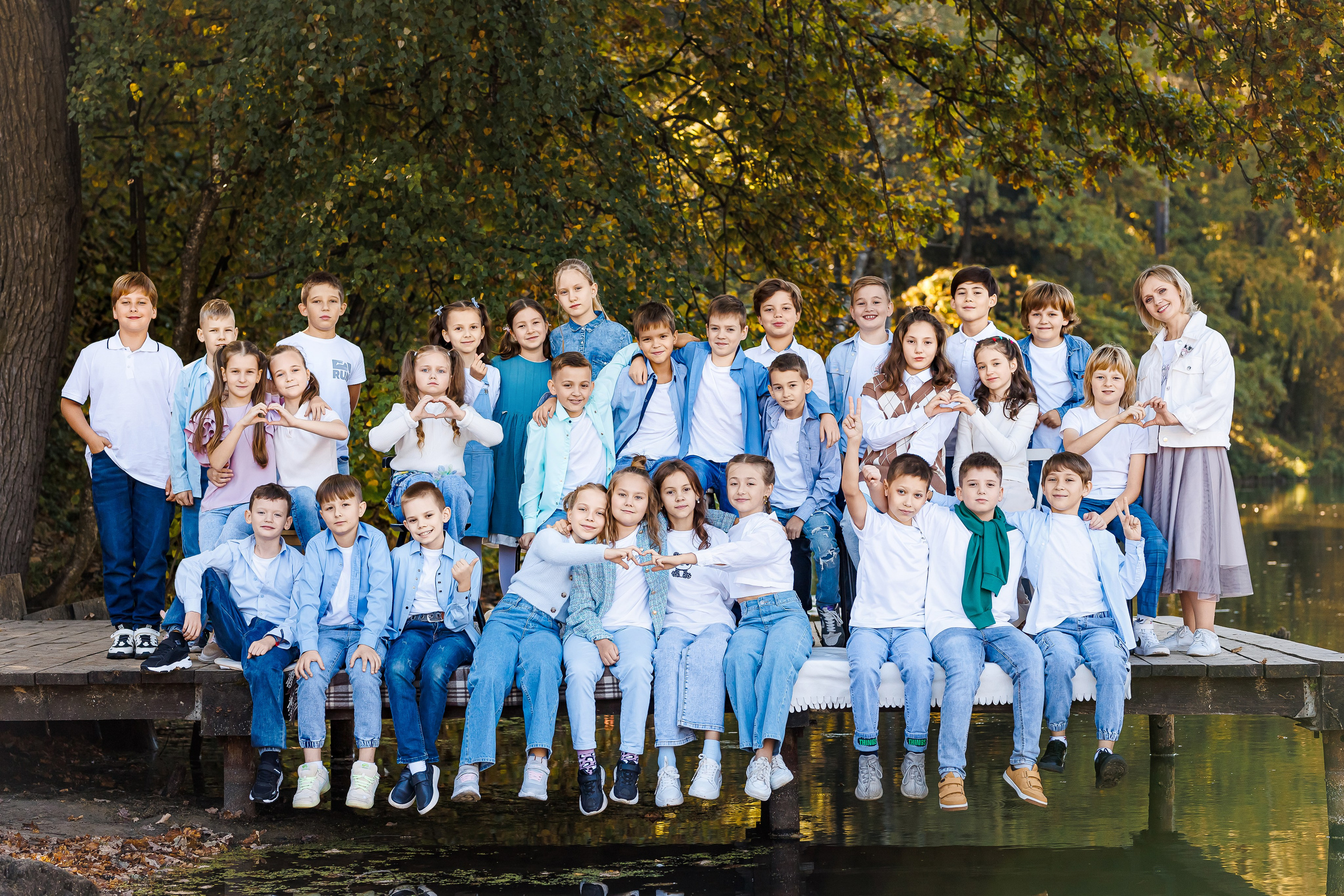 Общие фото класса. Семейный и детский фотограф Комина Елена, Власиха, Одинцово