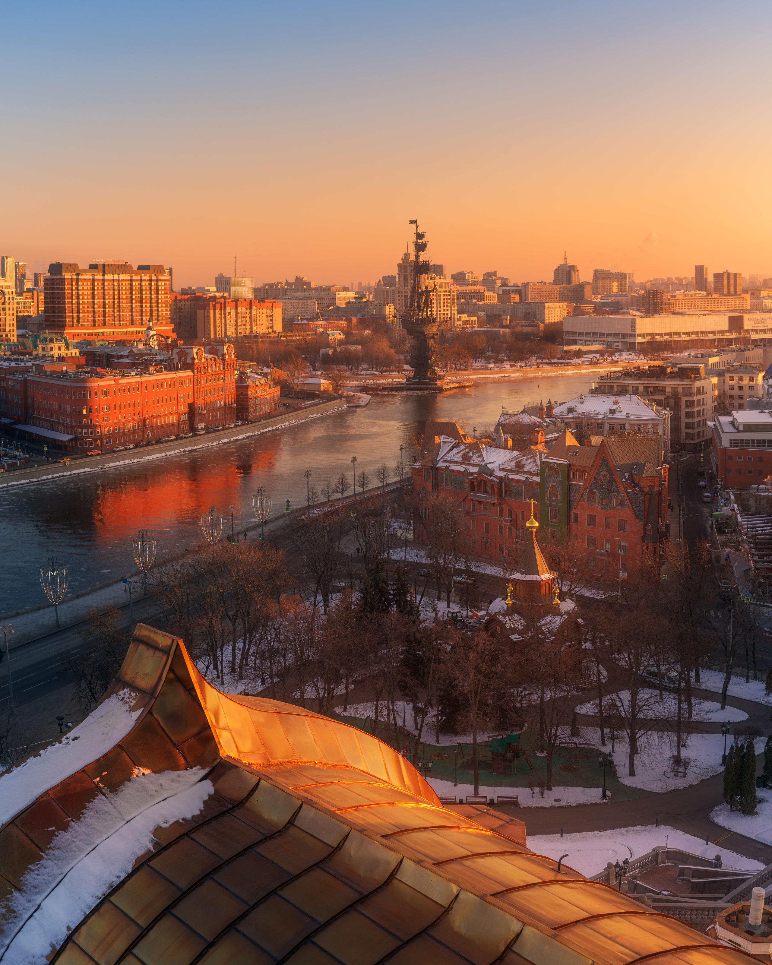Moscow. Serge Sadov about landscape, cityscape, travel
