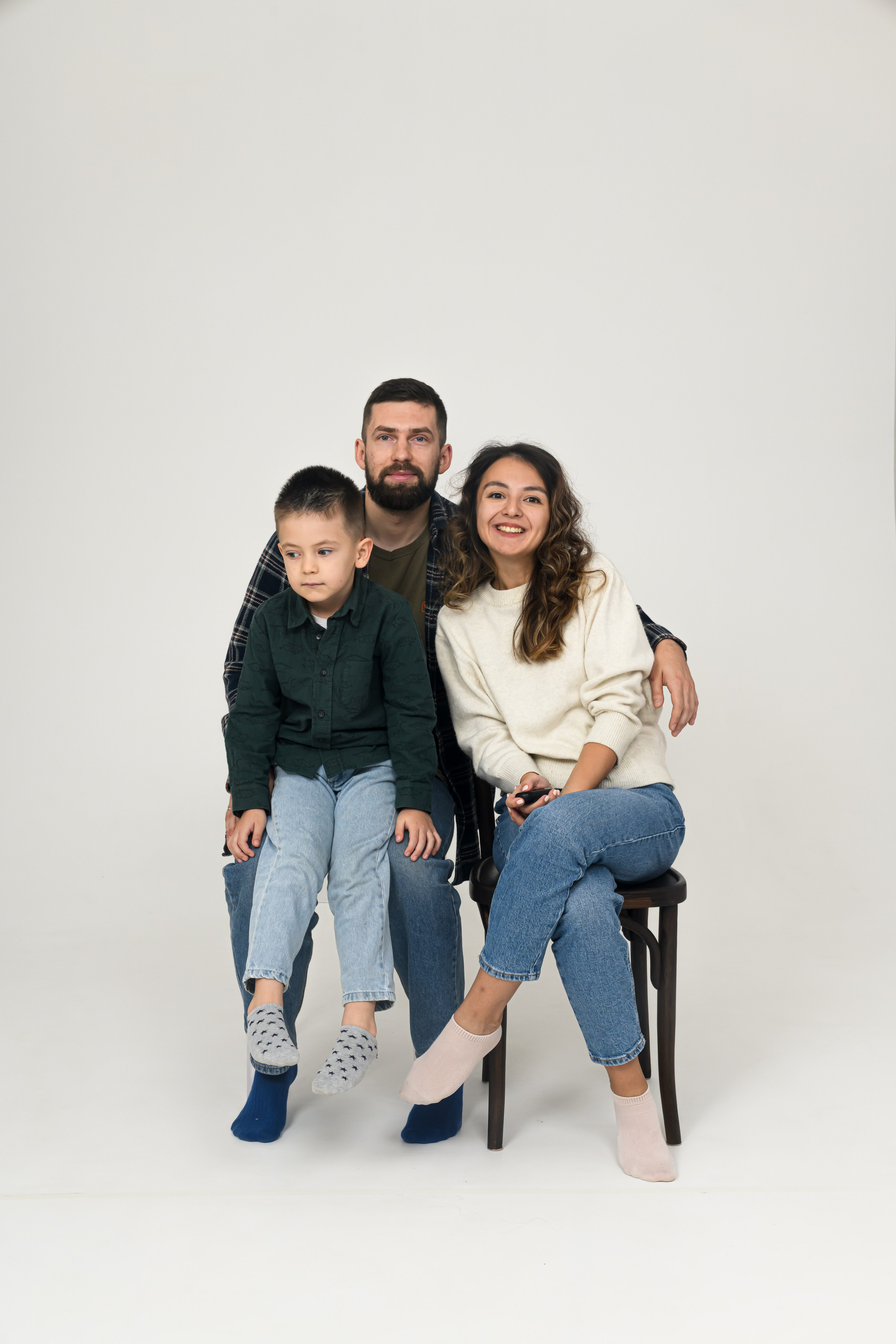 С семьей и друзьями. ON студия автопортрета в Москве