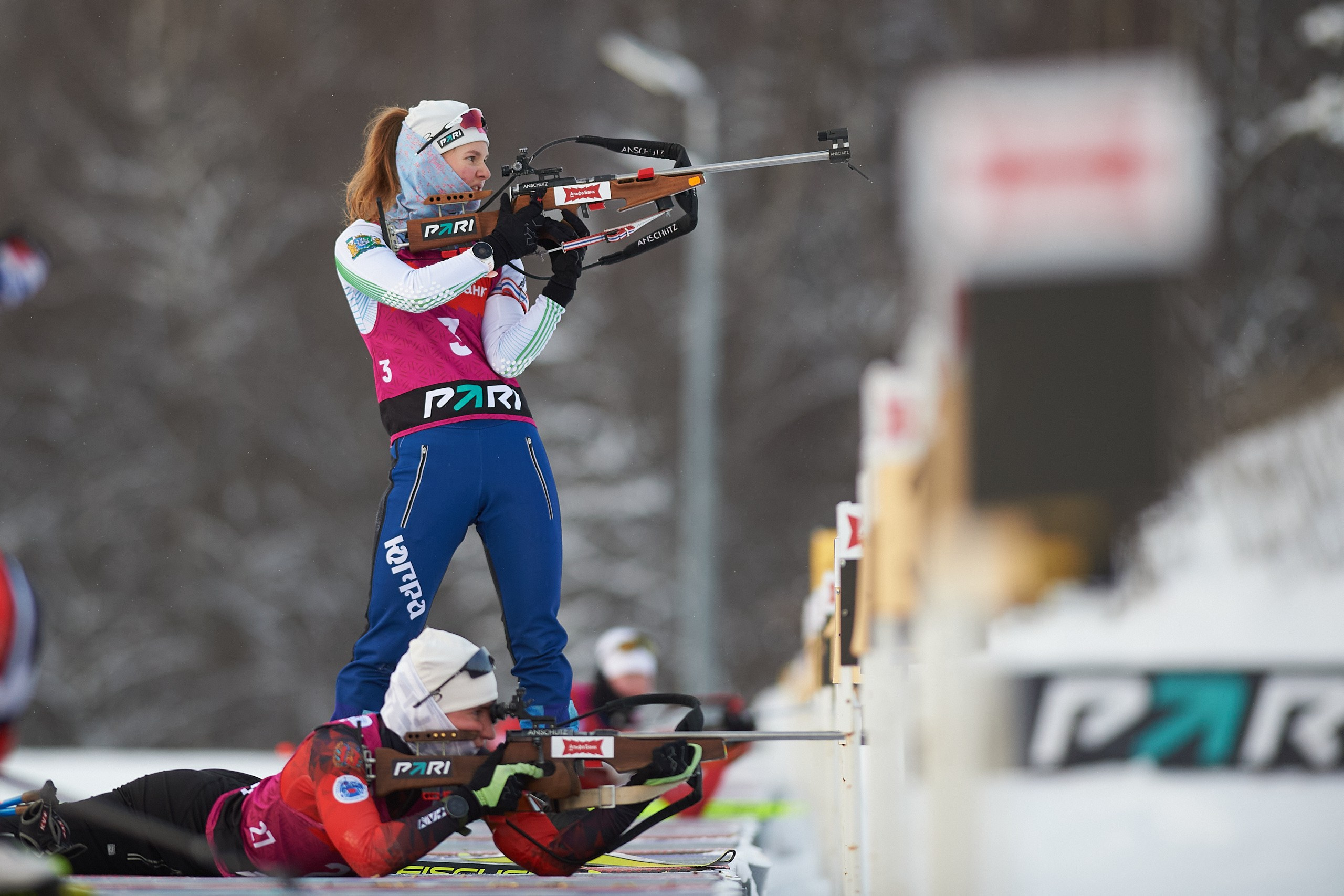 Ижевская Винтовка 55. Спринт. Женщины. Спортивный репортажный фотограф в Ижевске Сергей Мерзляков