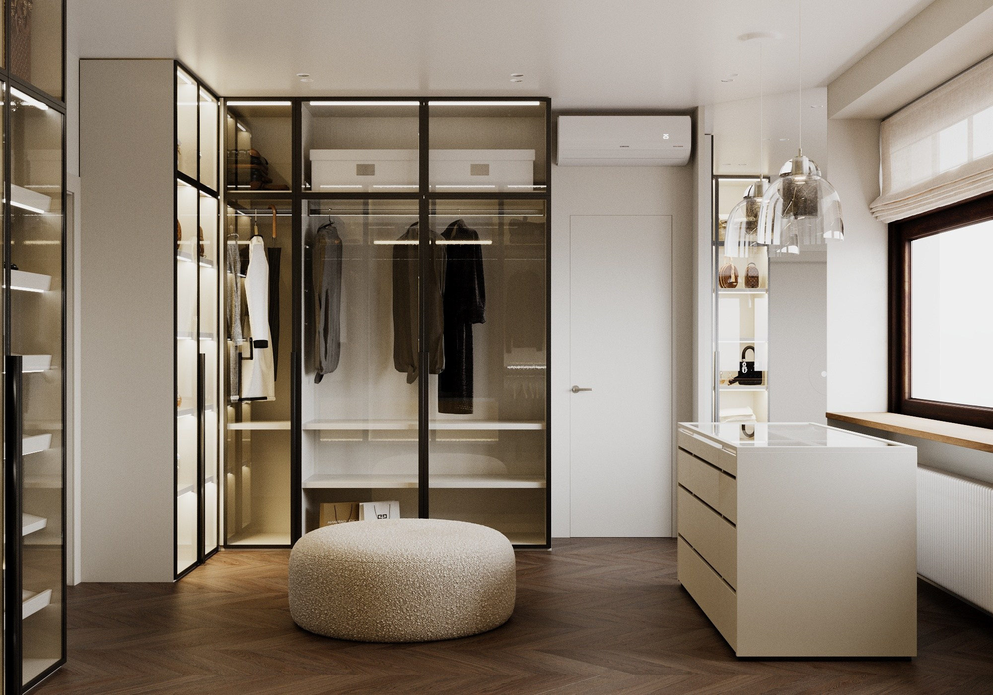 Большая гардеробная Финал. Визуализатор Векшина Елена