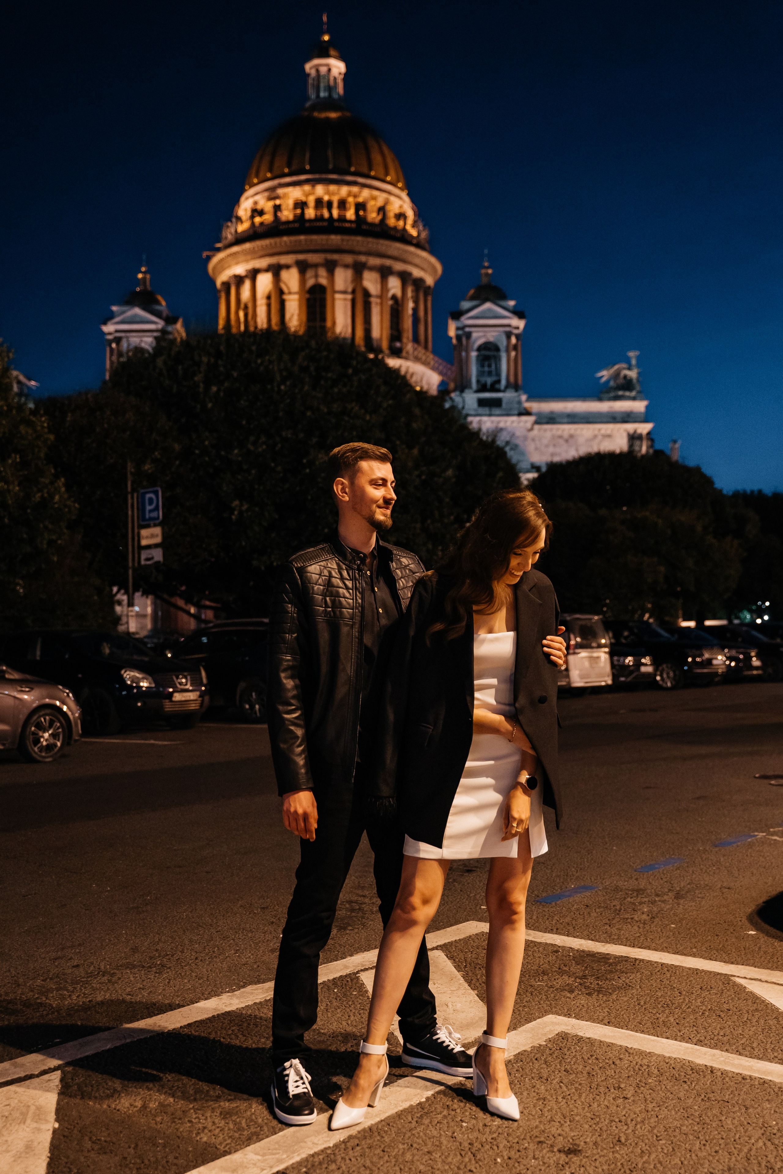 Love story «Night Petersburg». Свадебные фотограф и видеограф Наталья и Анатолий Новиковы СПб