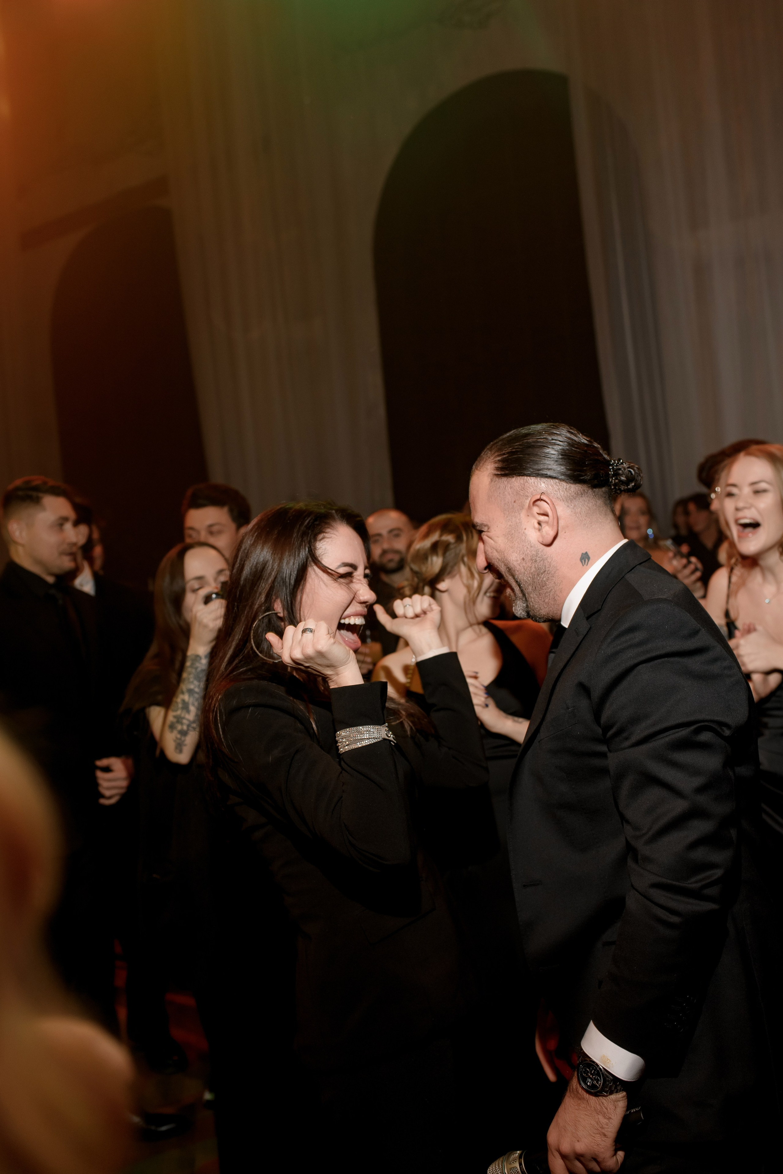 Корпоративные события. Алина Посторонка и Дима Мурашов