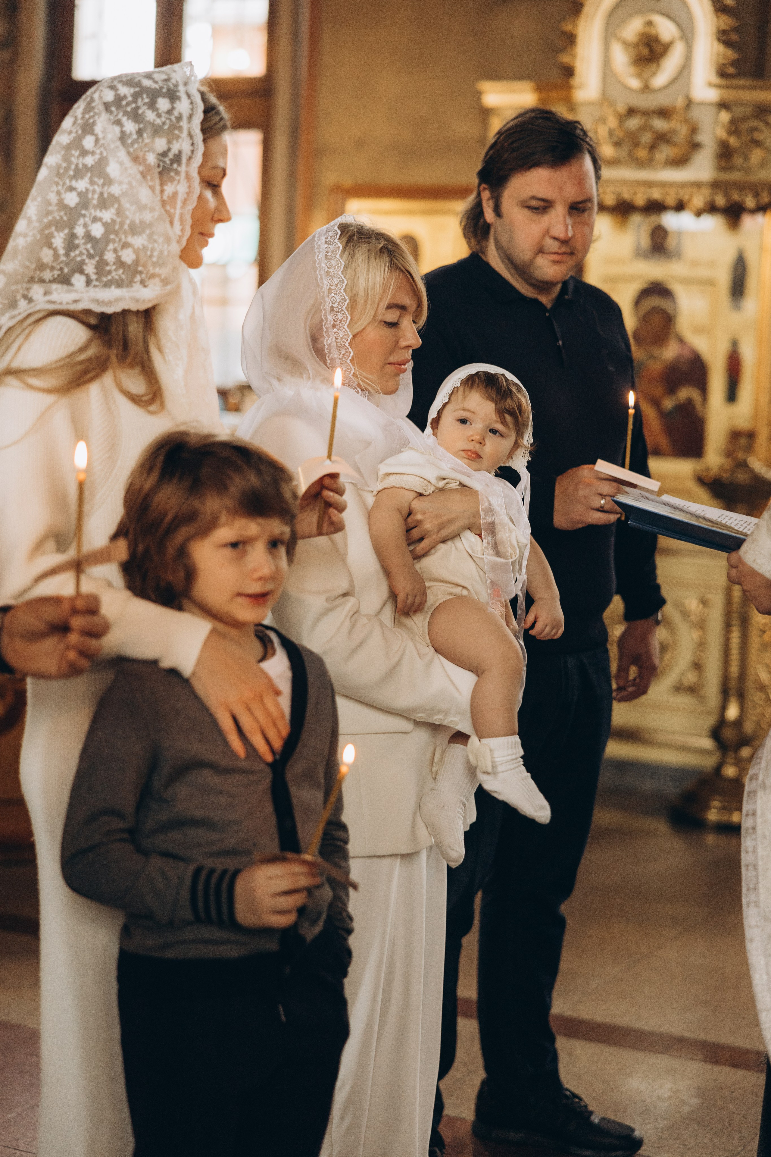 Крещение Дианы. Семейный фотограф в Москве Виктория Ястребинская