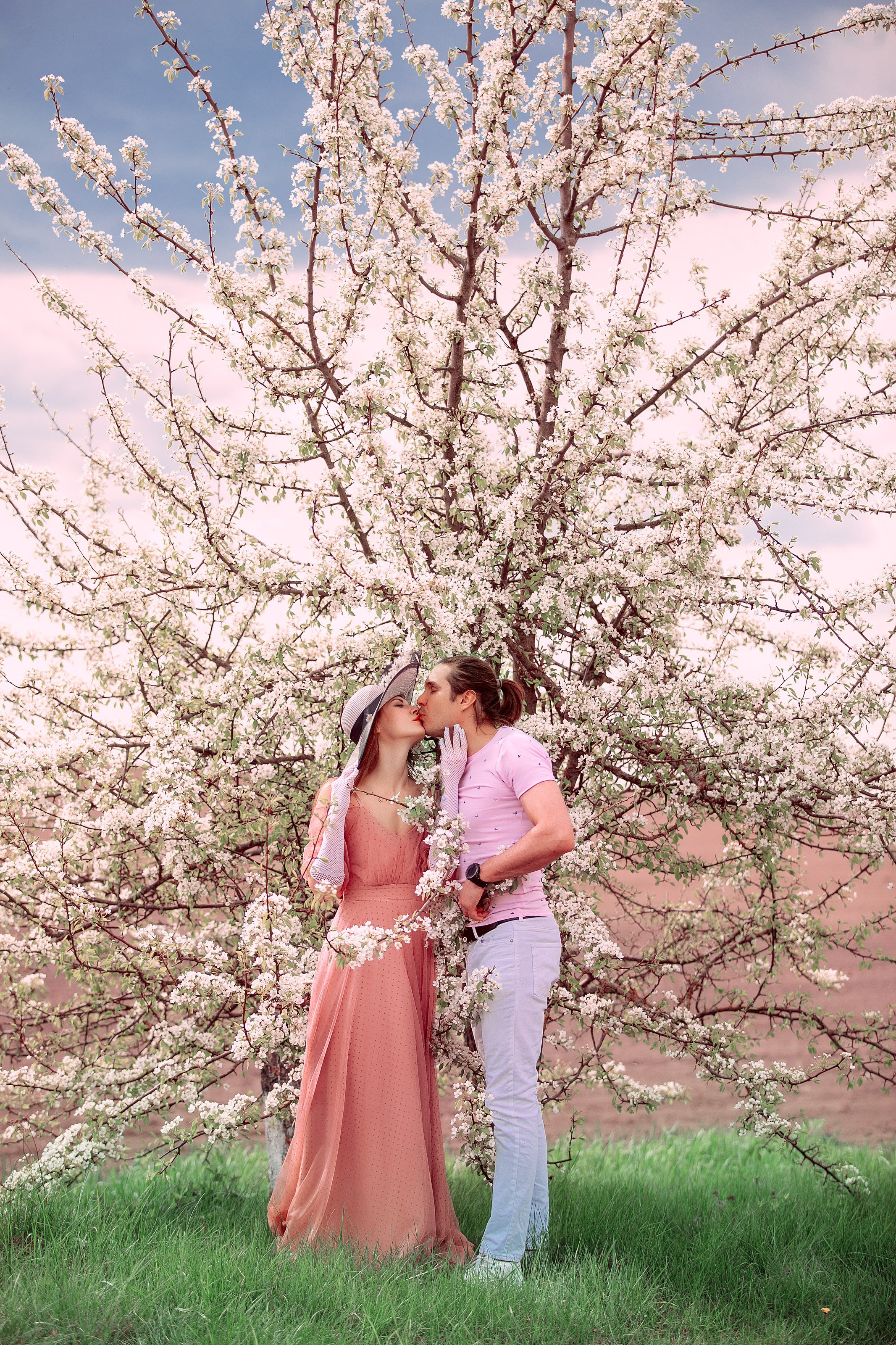 Фотосессия в Барановичах Александра и Кристины, апрель 2024. Свадебный фотограф в Барановичах Вячеслав Шах-Гусейнов, фотошкола