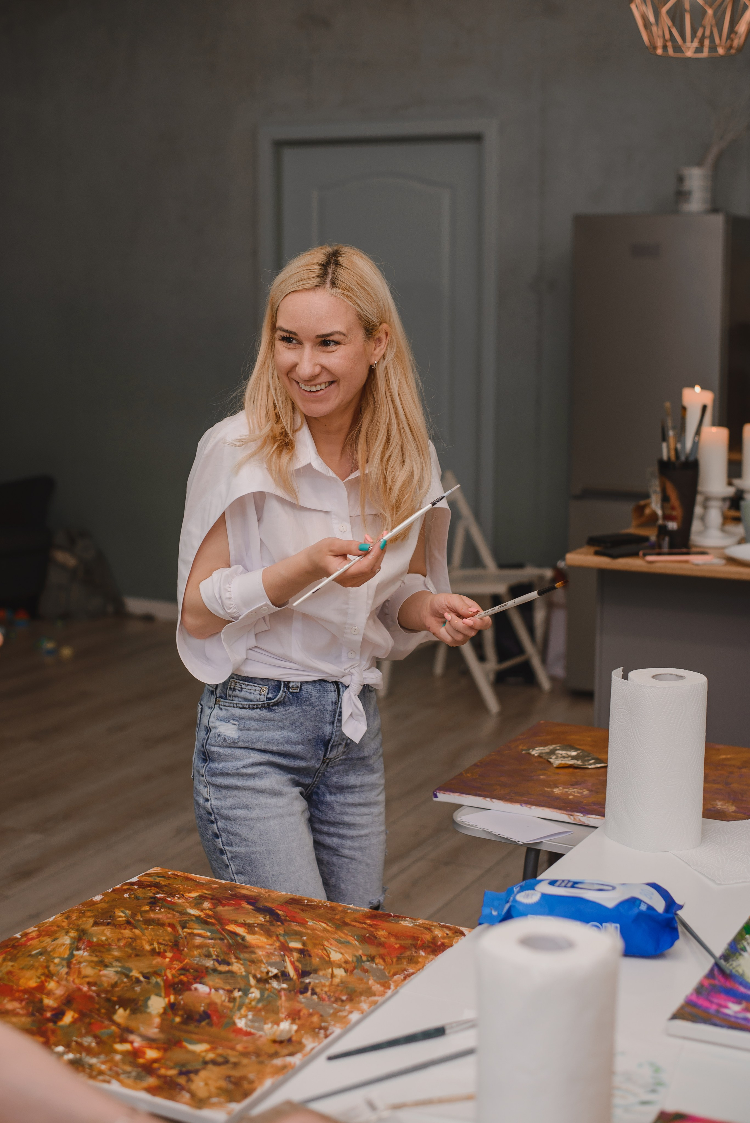 Арт-девичник. Фотограф в Москве Казакова Анна