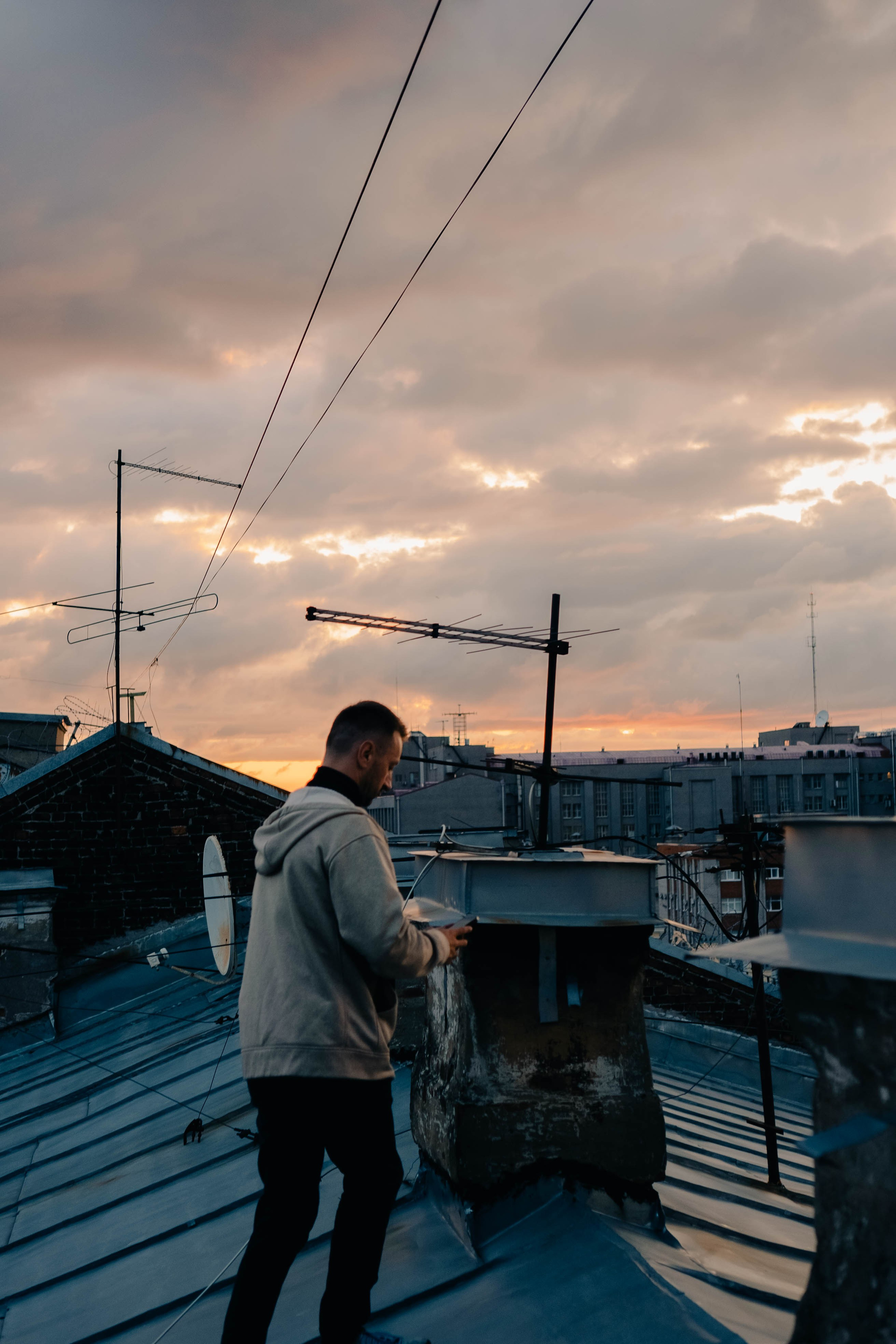 На крыше. Профессиональный фотограф, Санкт-Петербург — Виктория Богомолова