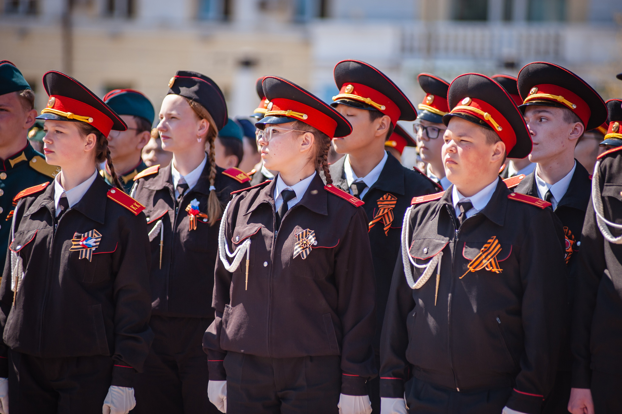 8 Мая. Парад ЮнАрмии. Андреева Александра фотограф в г. Улан-Удэ