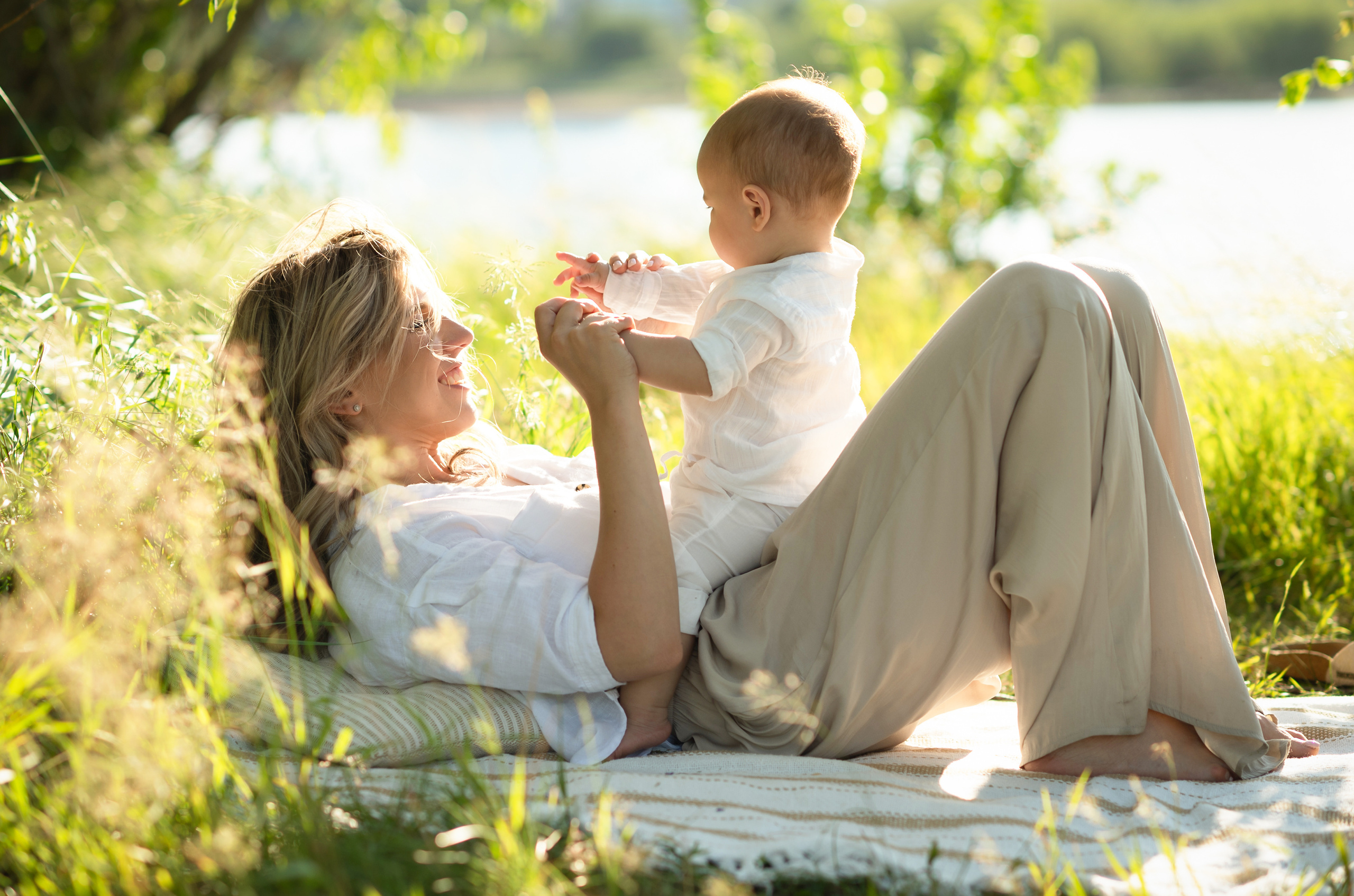 На острове Татышева. Семейный фотограф в Красноярске Надежда Кошелева