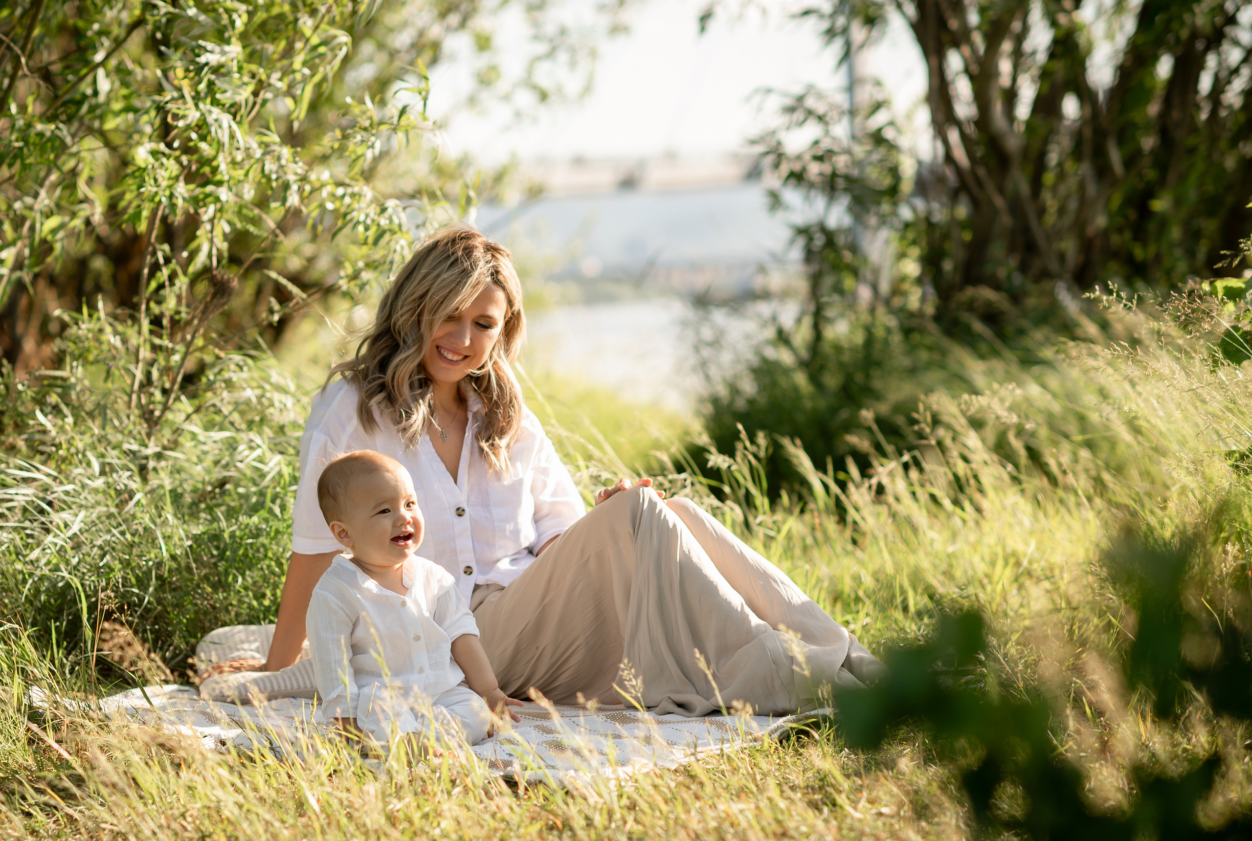 На острове Татышева. Семейный фотограф в Красноярске Надежда Кошелева
