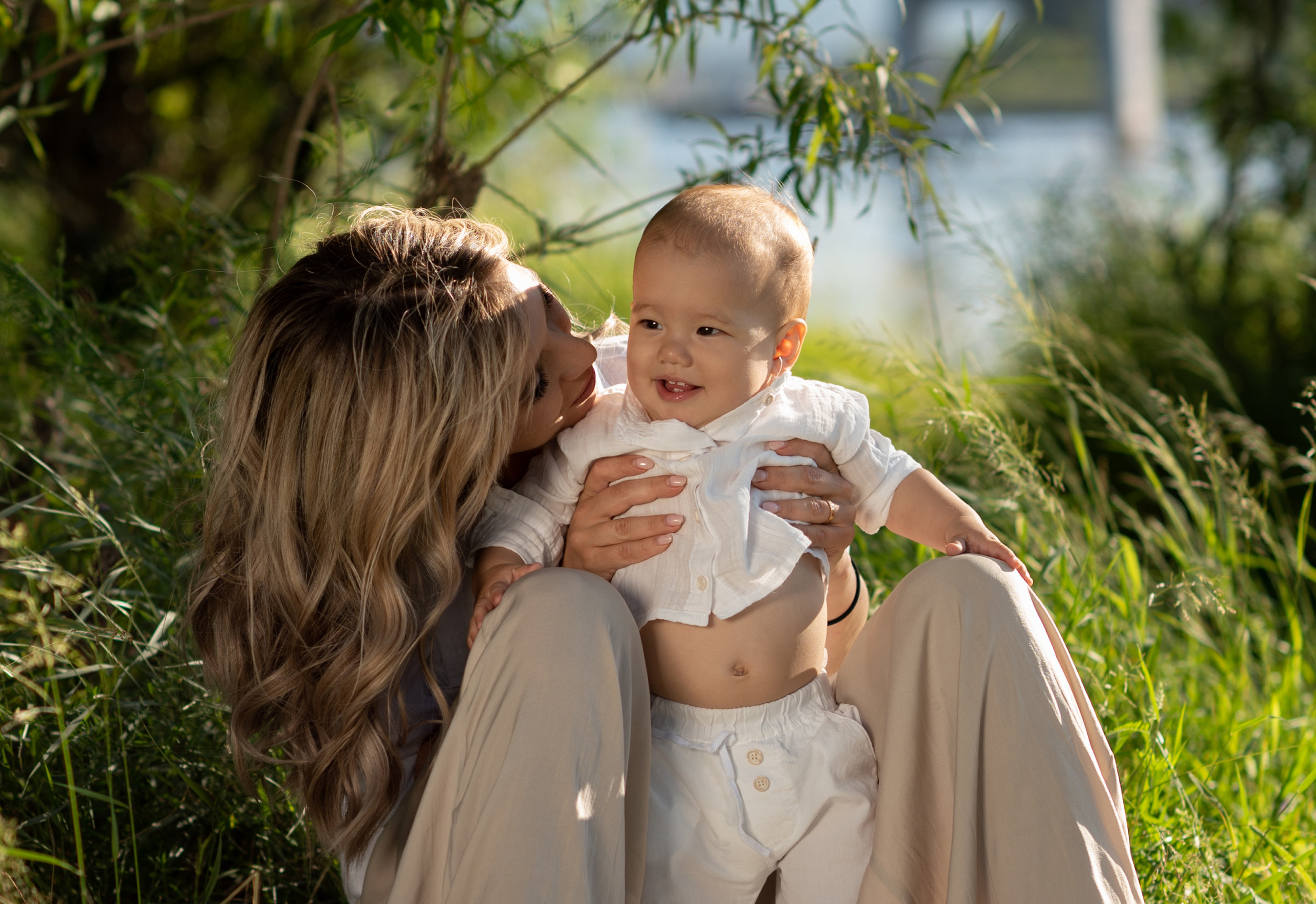 На острове Татышева. Семейный фотограф в Красноярске Надежда Кошелева