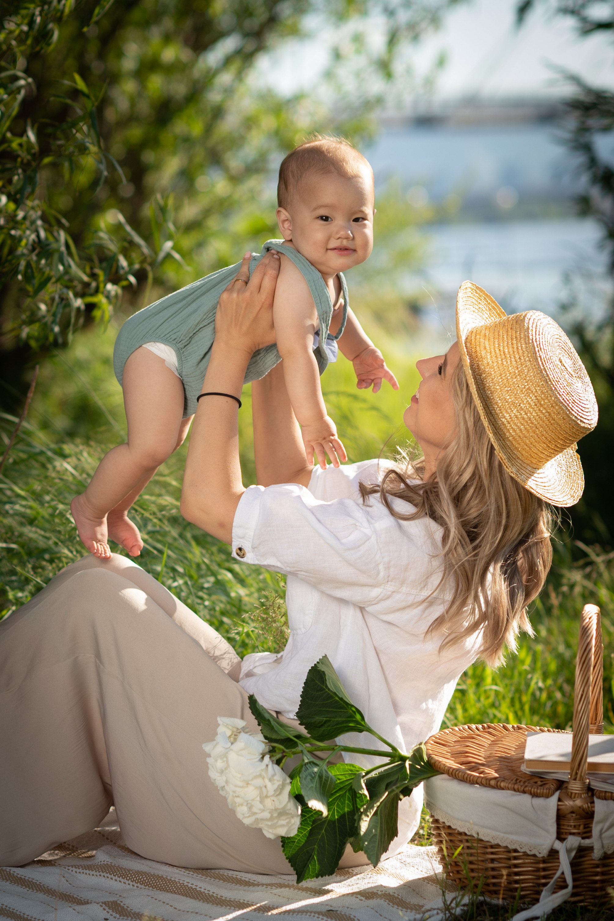 На острове Татышева. Семейный фотограф в Красноярске Надежда Кошелева