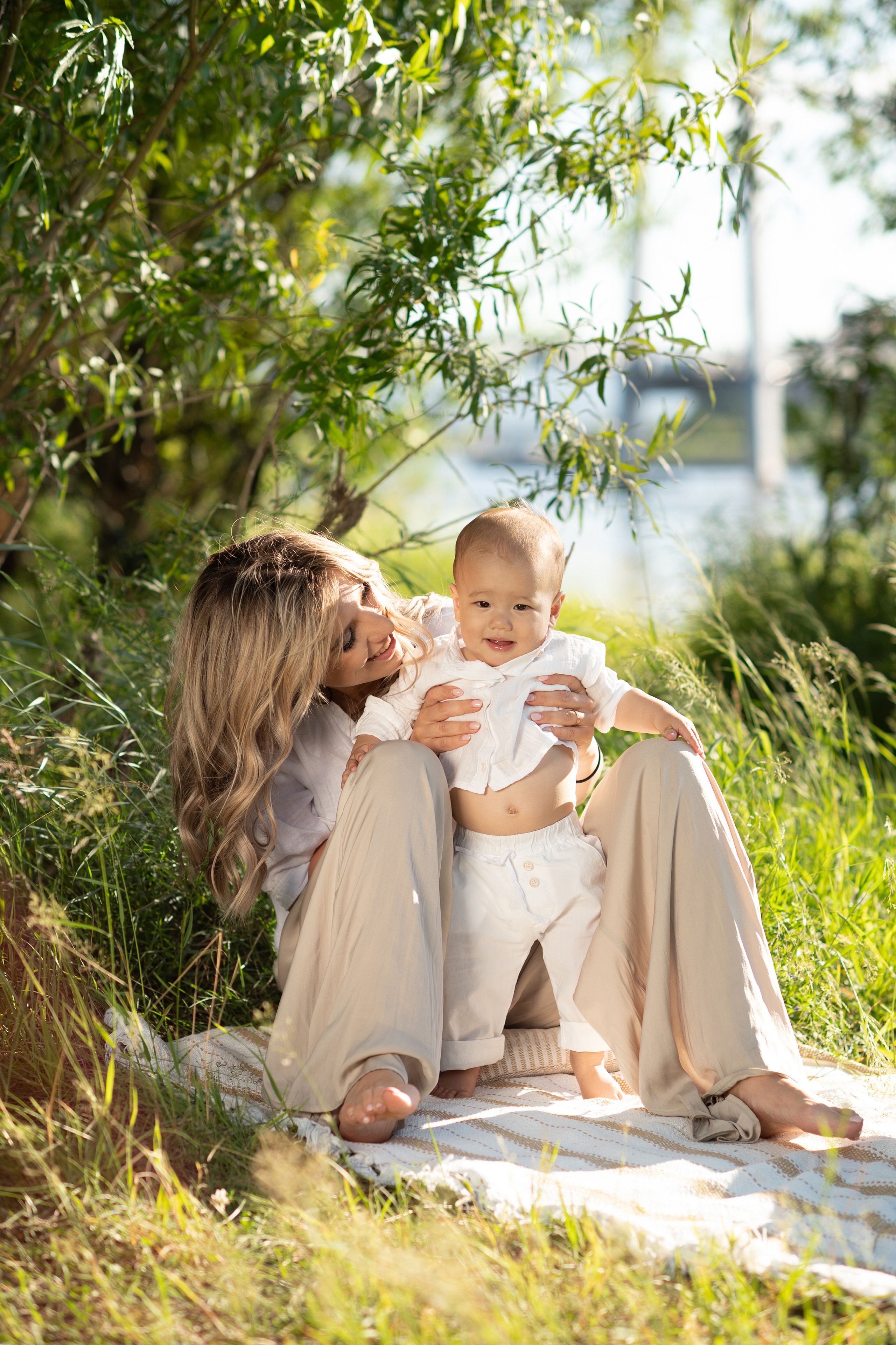На острове Татышева. Семейный фотограф в Красноярске Надежда Кошелева