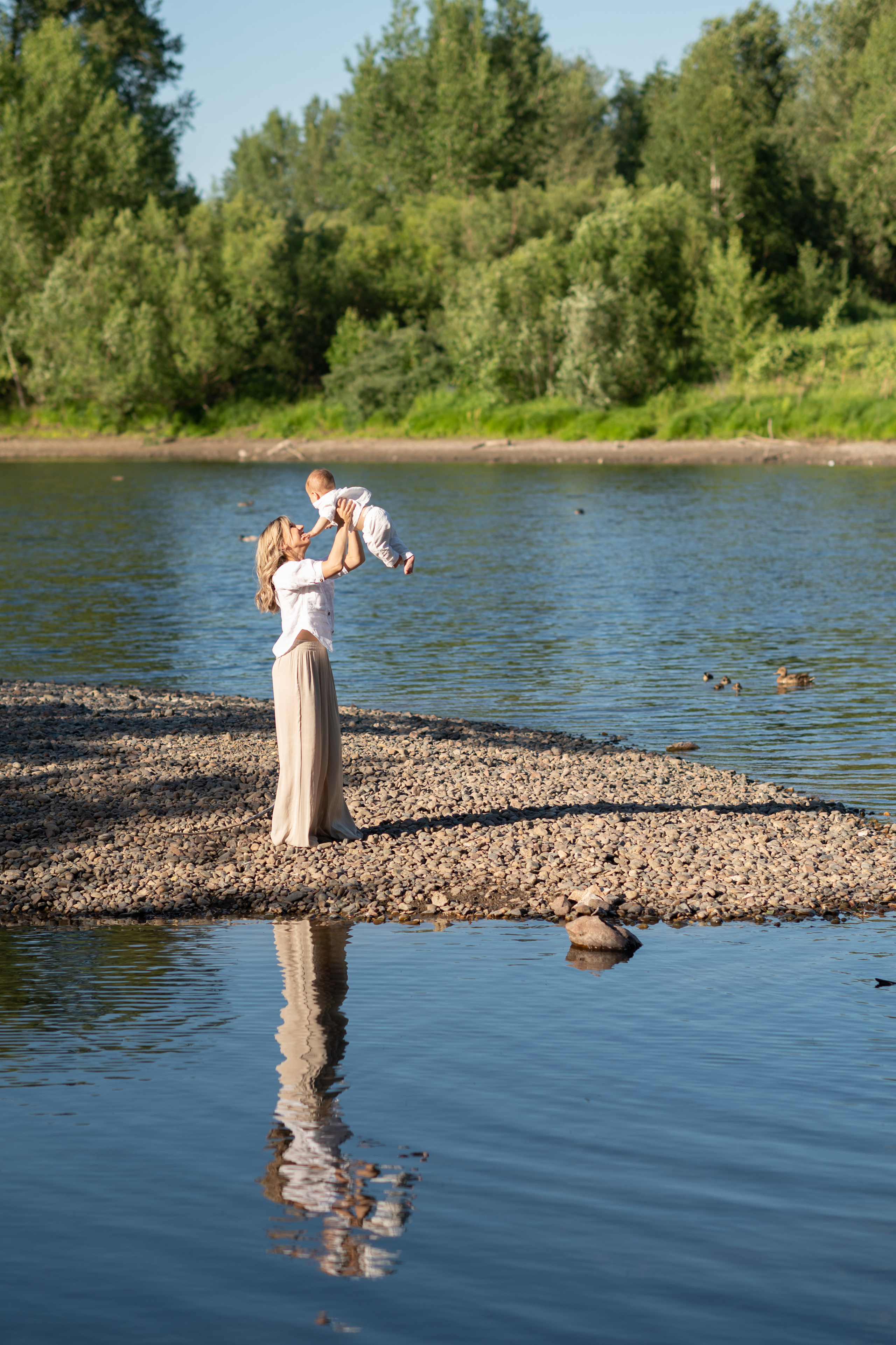 На острове Татышева. Семейный фотограф в Красноярске Надежда Кошелева