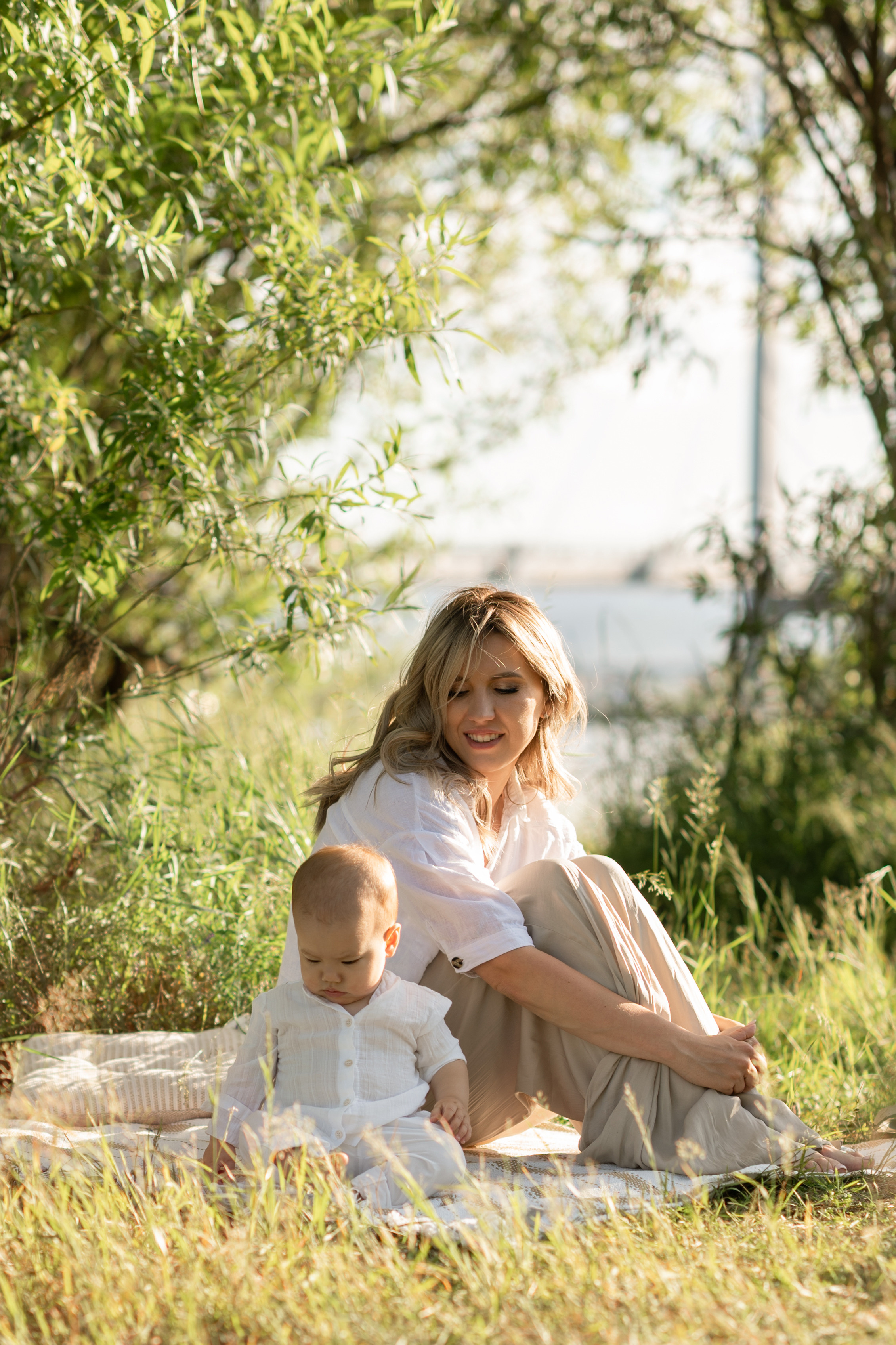 На острове Татышева. Семейный фотограф в Красноярске Надежда Кошелева