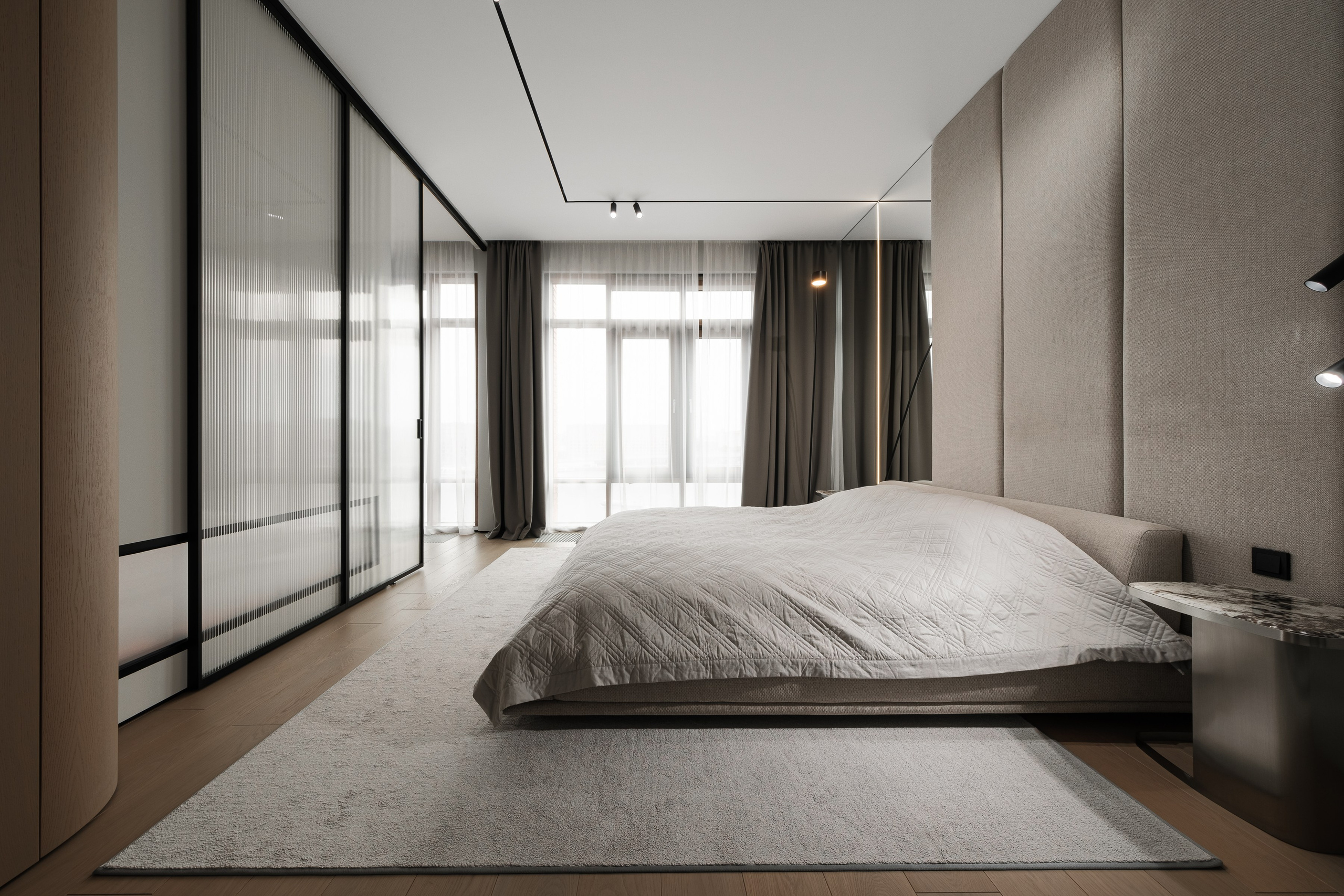 Дизайн квартиры, ЖК Петровская доминанта. Интерьерный фотограф и видеограф в Санкт-Петербурге Вадим Балбашевский