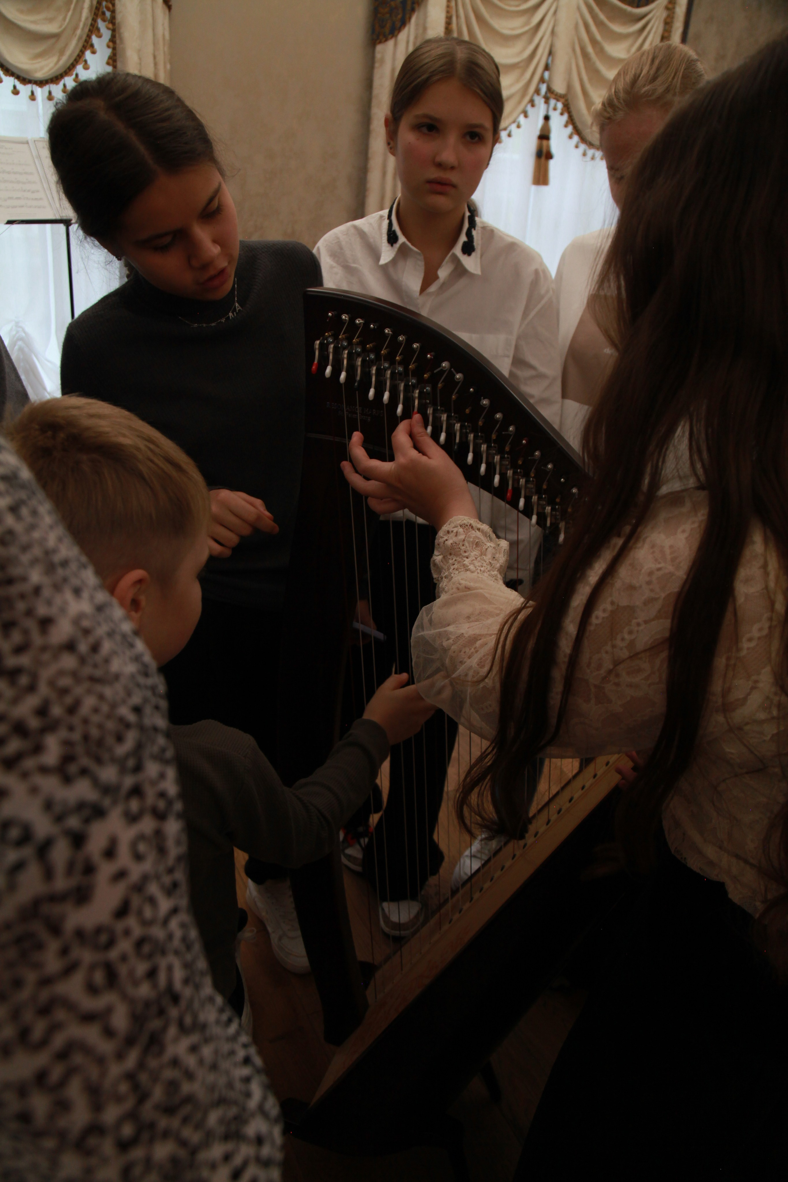 Концерт Арфы. Мария Максимова. ДМШ № 1. 18.10.23. Профессиональное фото в Казани: от идеи до результата. Фотограф Яна Мур