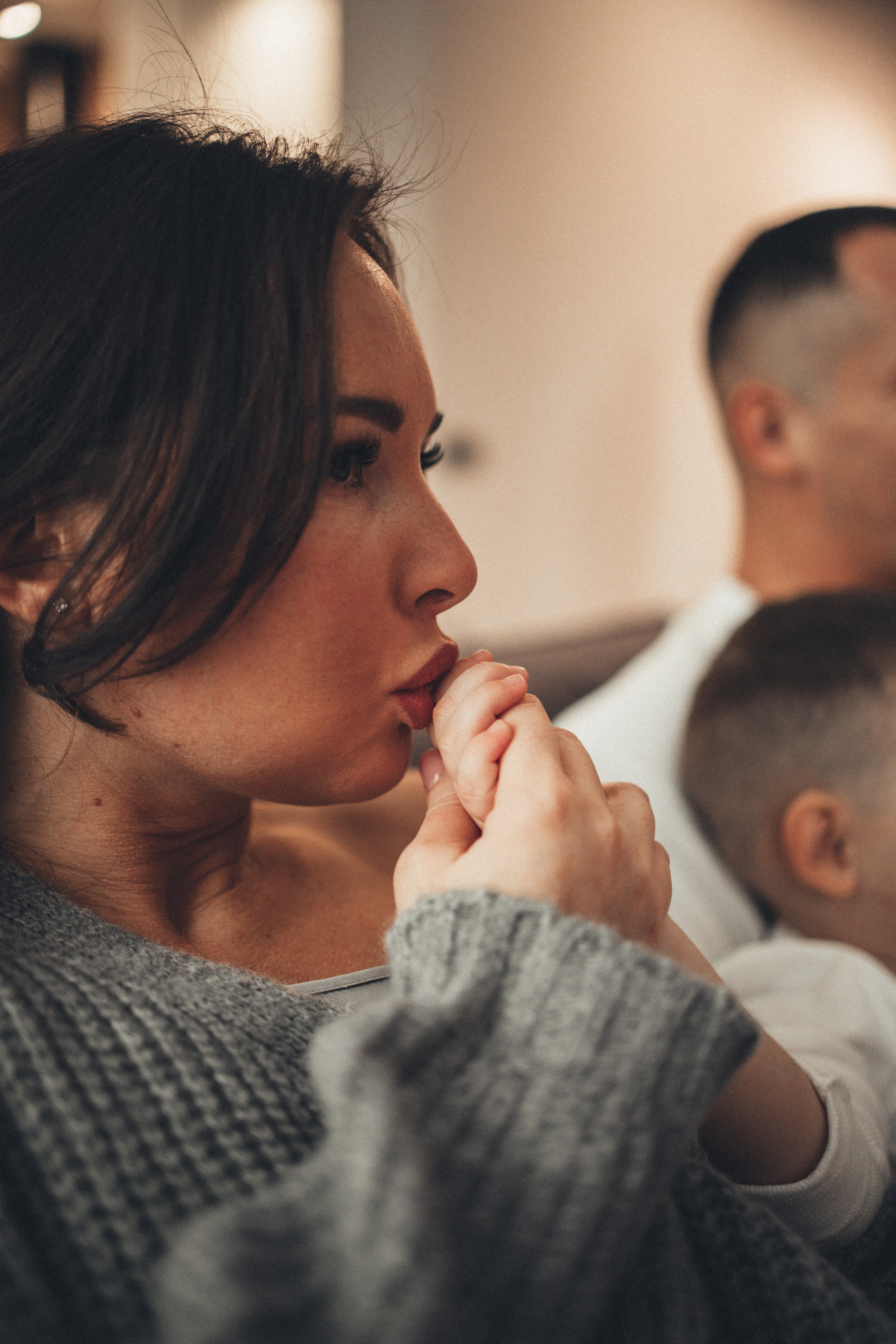 Рождественский ужин. Семейный lifestyle фотограф в Казани Ксения Верясова