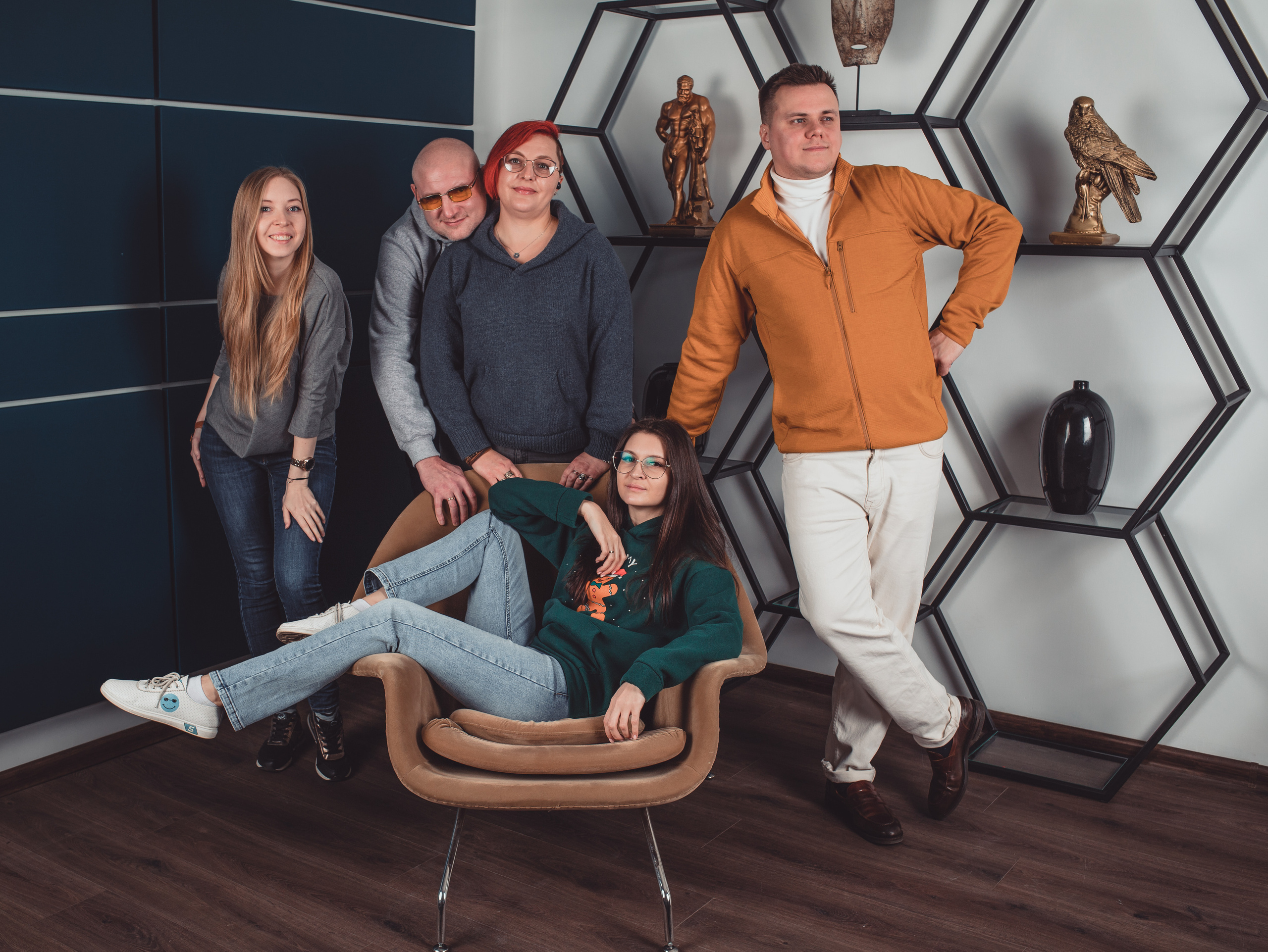 Команда Hooglink. Портретный фотограф в Москве Анастасия Потёмкина