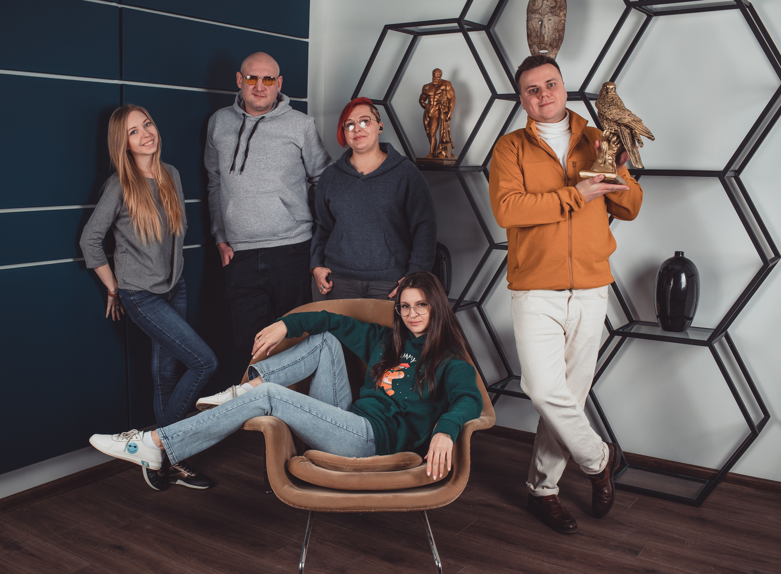 Команда Hooglink. Портретный фотограф в Москве Анастасия Потёмкина