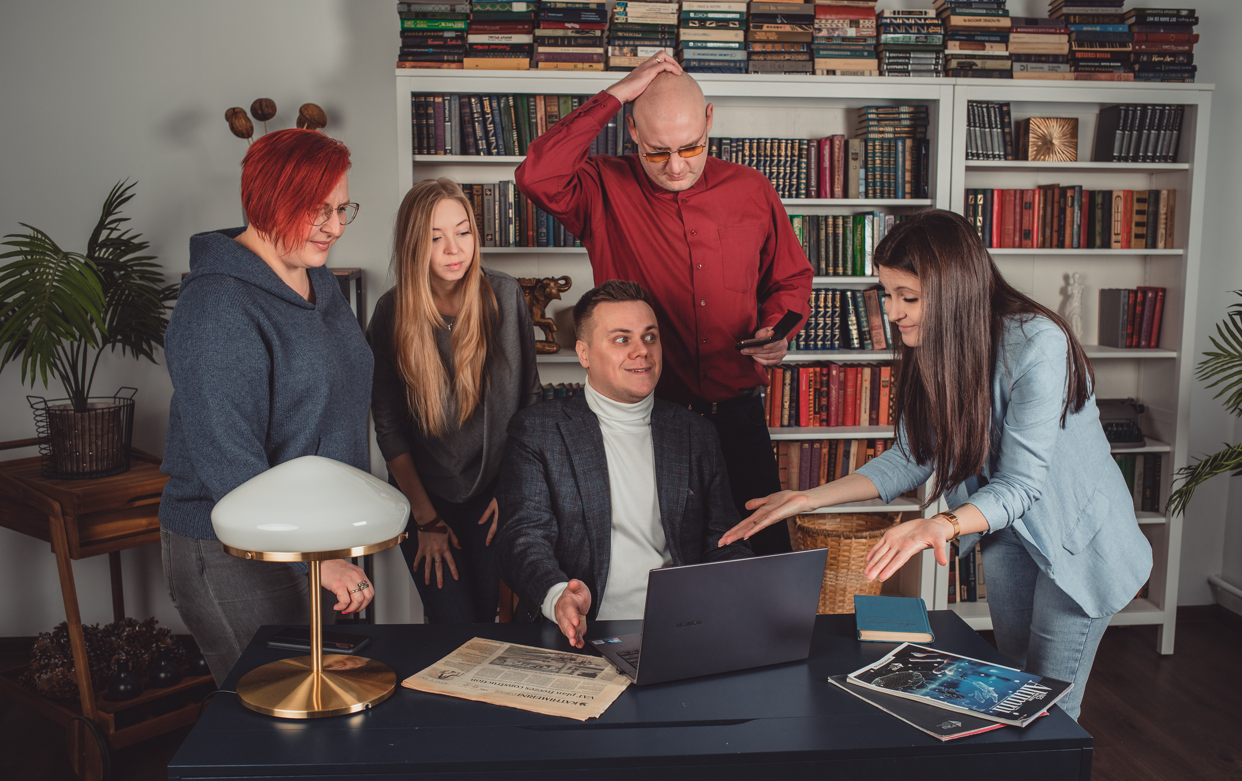 Команда Hooglink. Портретный фотограф в Москве Анастасия Потёмкина