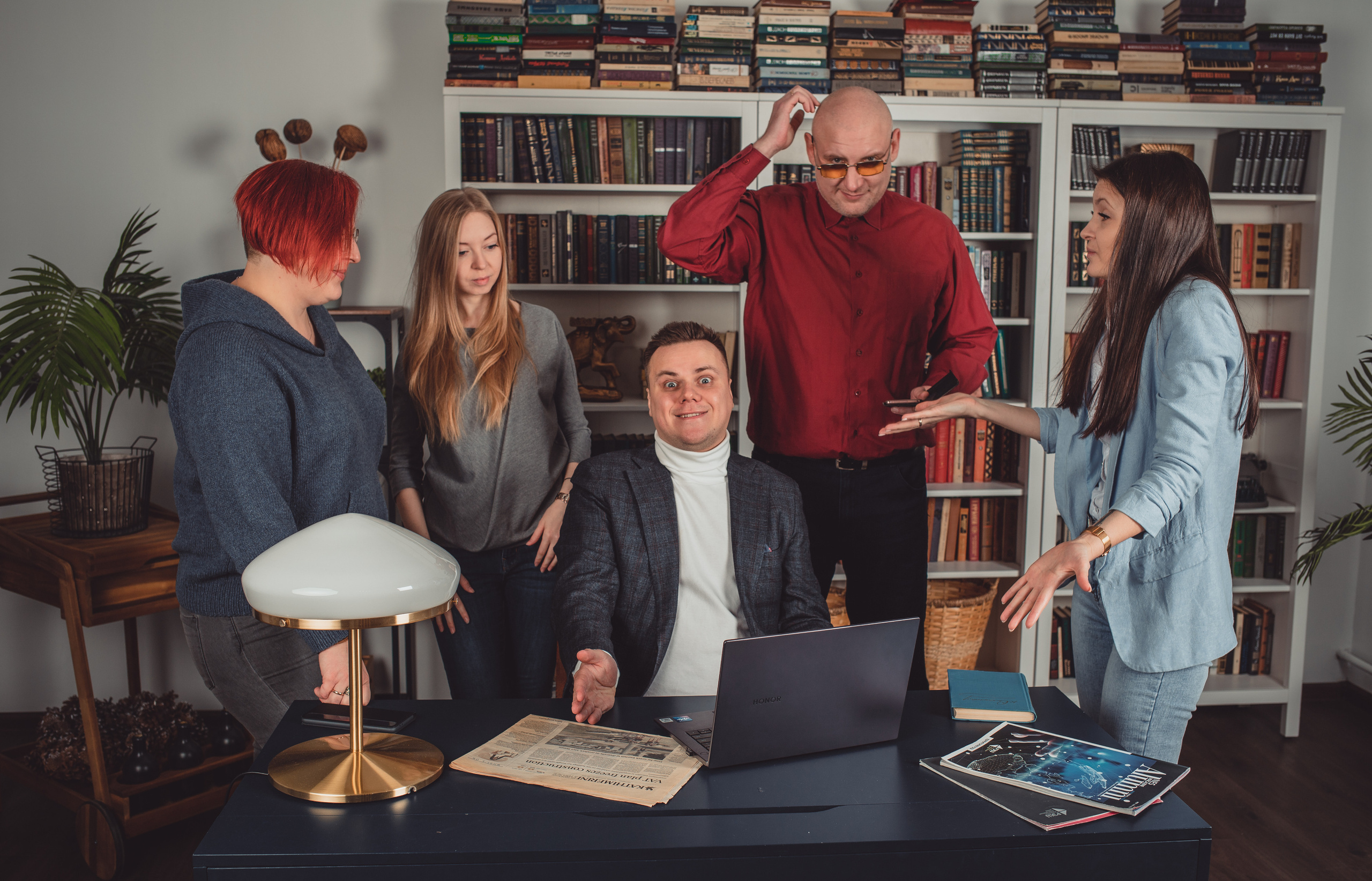 Команда Hooglink. Портретный фотограф в Москве Анастасия Потёмкина