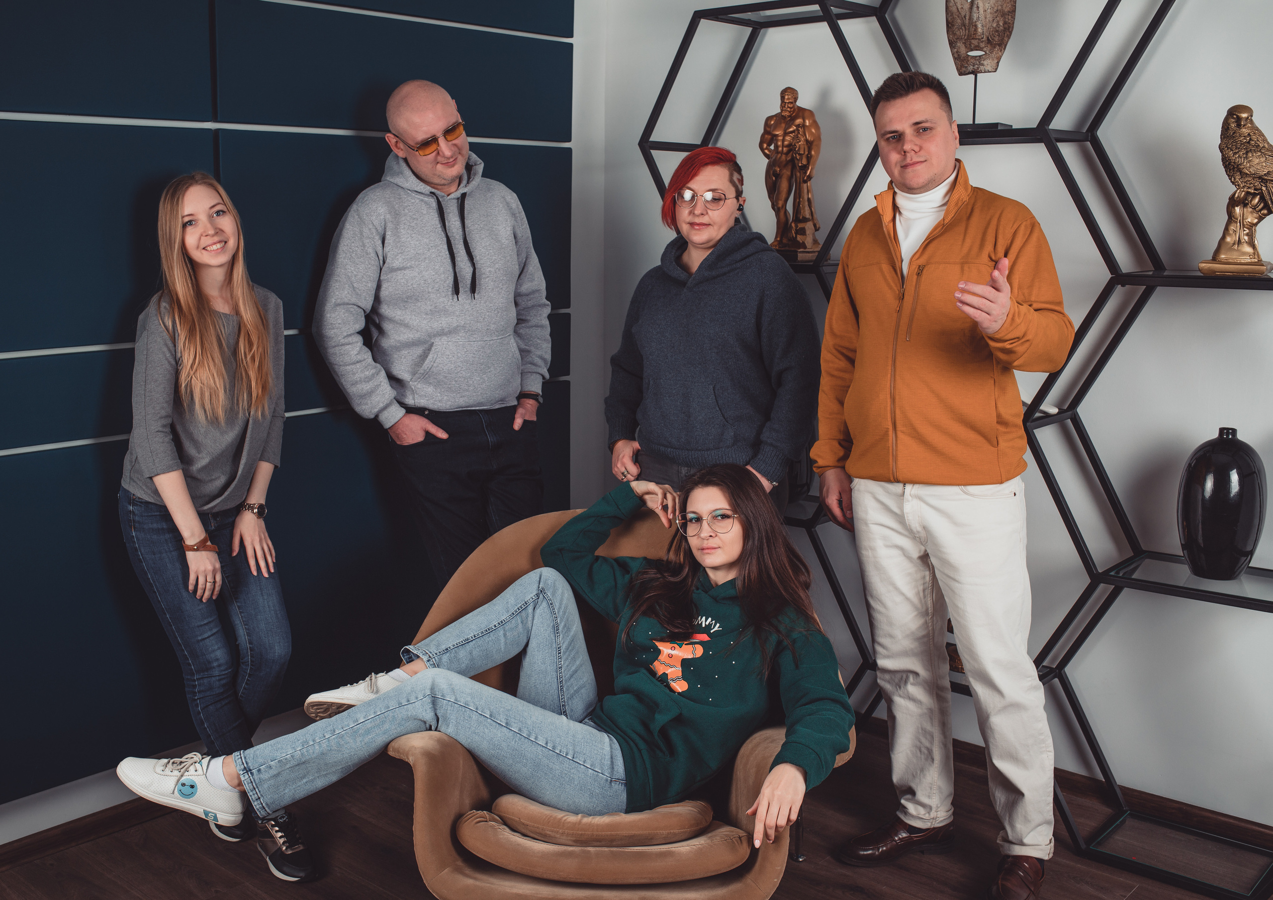 Команда Hooglink. Портретный фотограф в Москве Анастасия Потёмкина