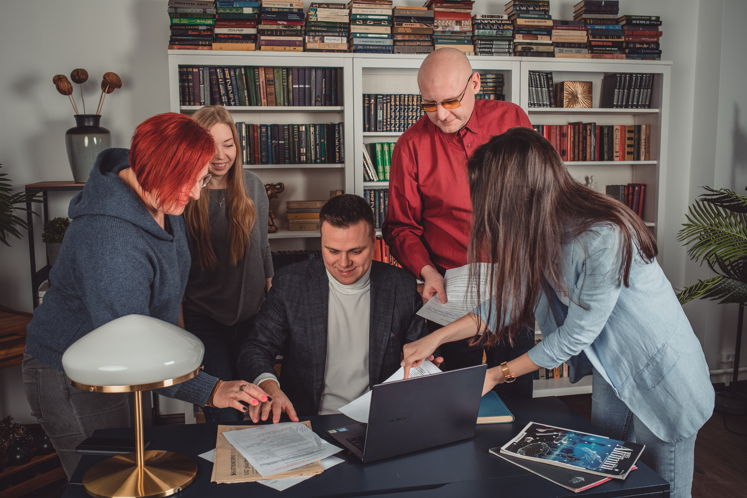Команда Hooglink. Портретный фотограф в Москве Анастасия Потёмкина