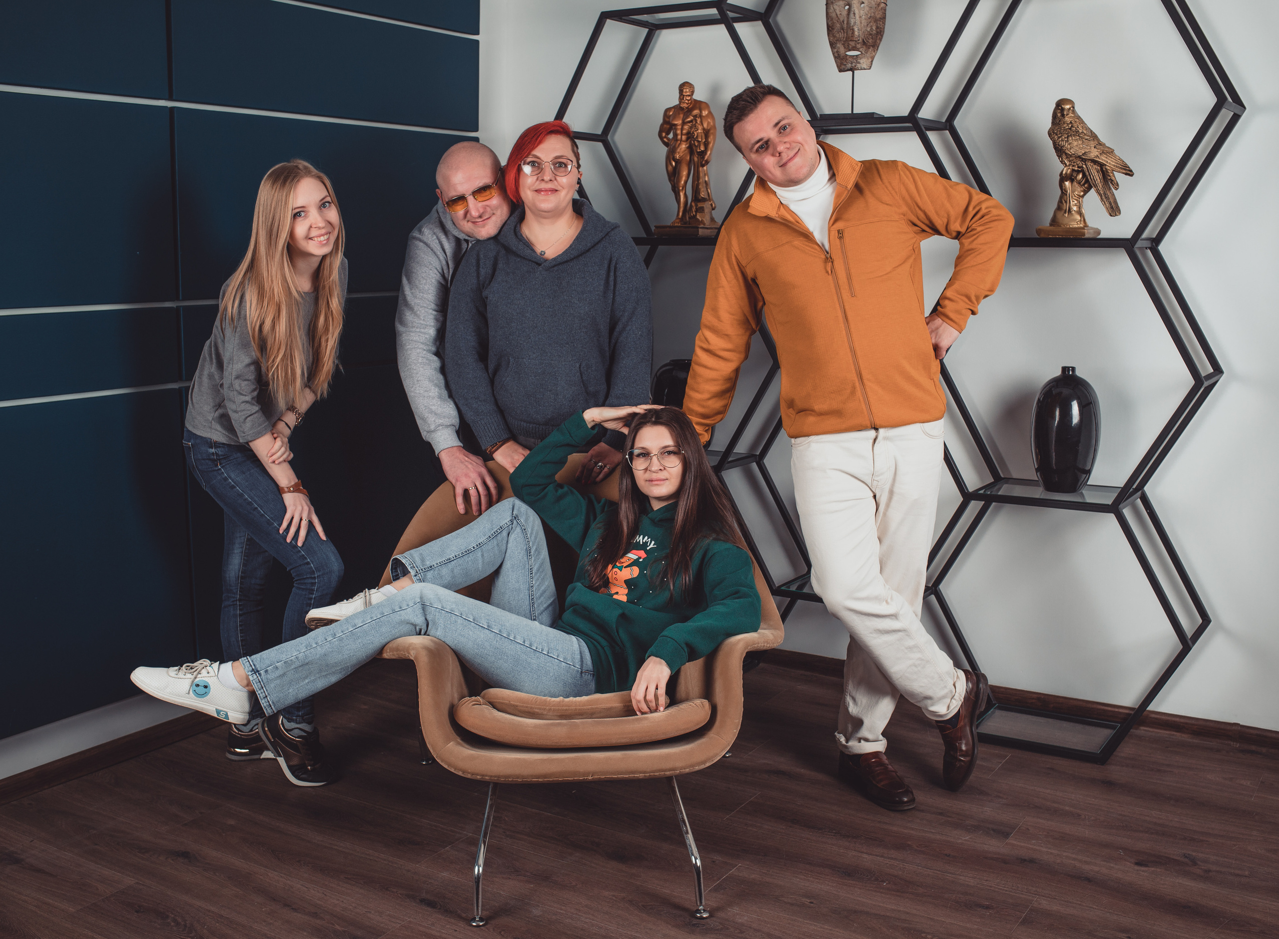 Команда Hooglink. Портретный фотограф в Москве Анастасия Потёмкина