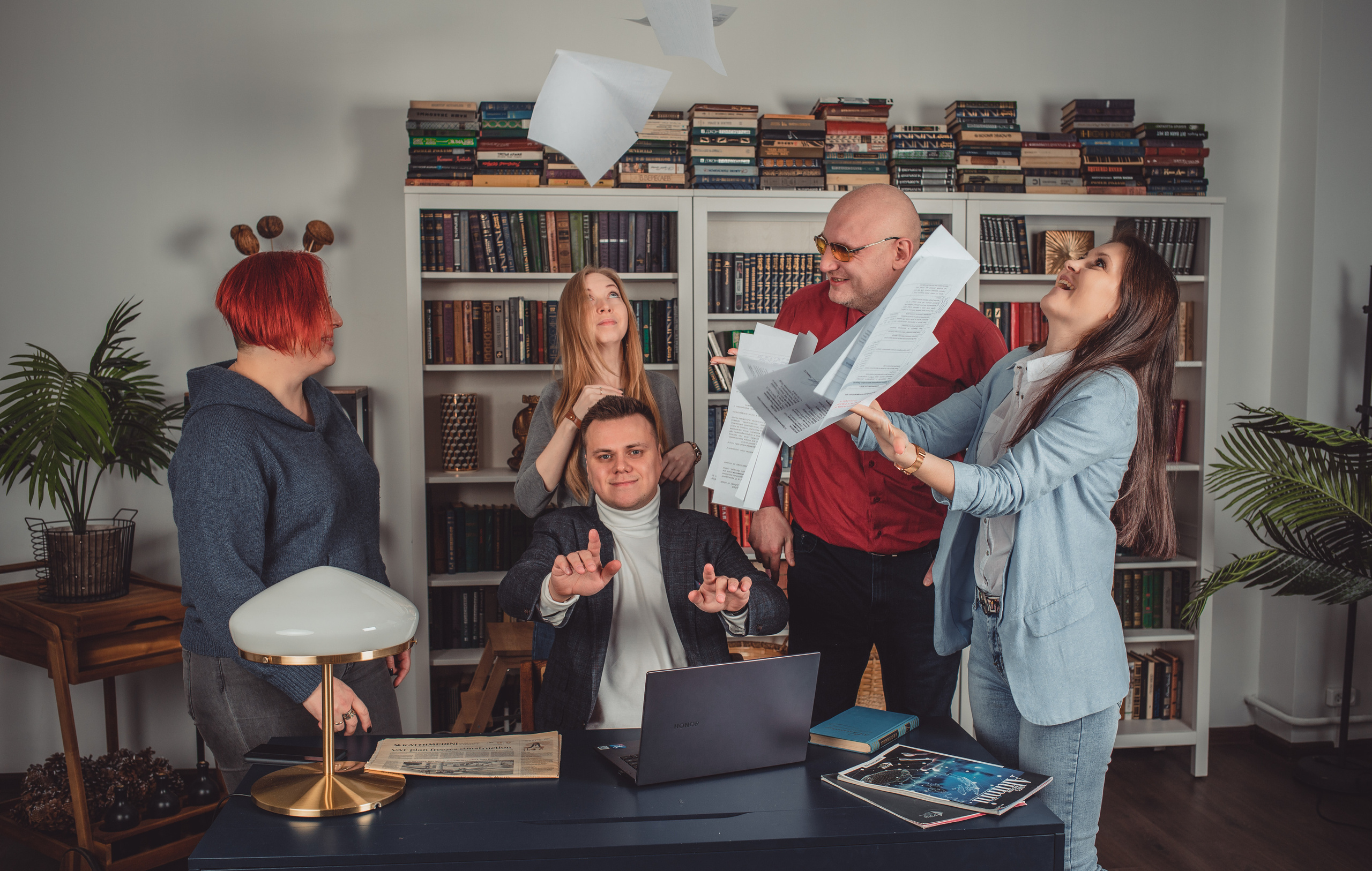 Команда Hooglink. Портретный фотограф в Москве Анастасия Потёмкина