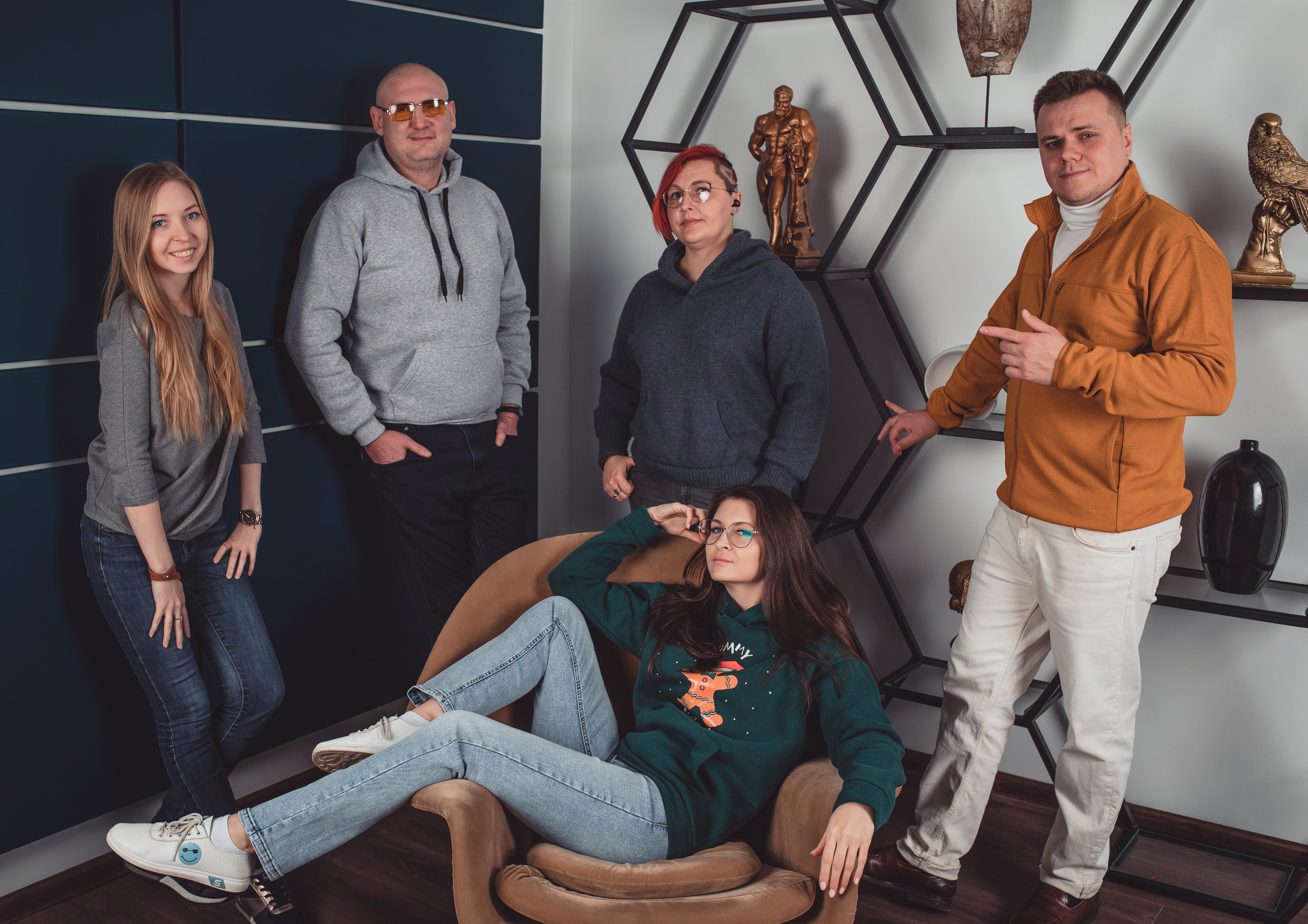 Команда Hooglink. Портретный фотограф в Москве Анастасия Потёмкина