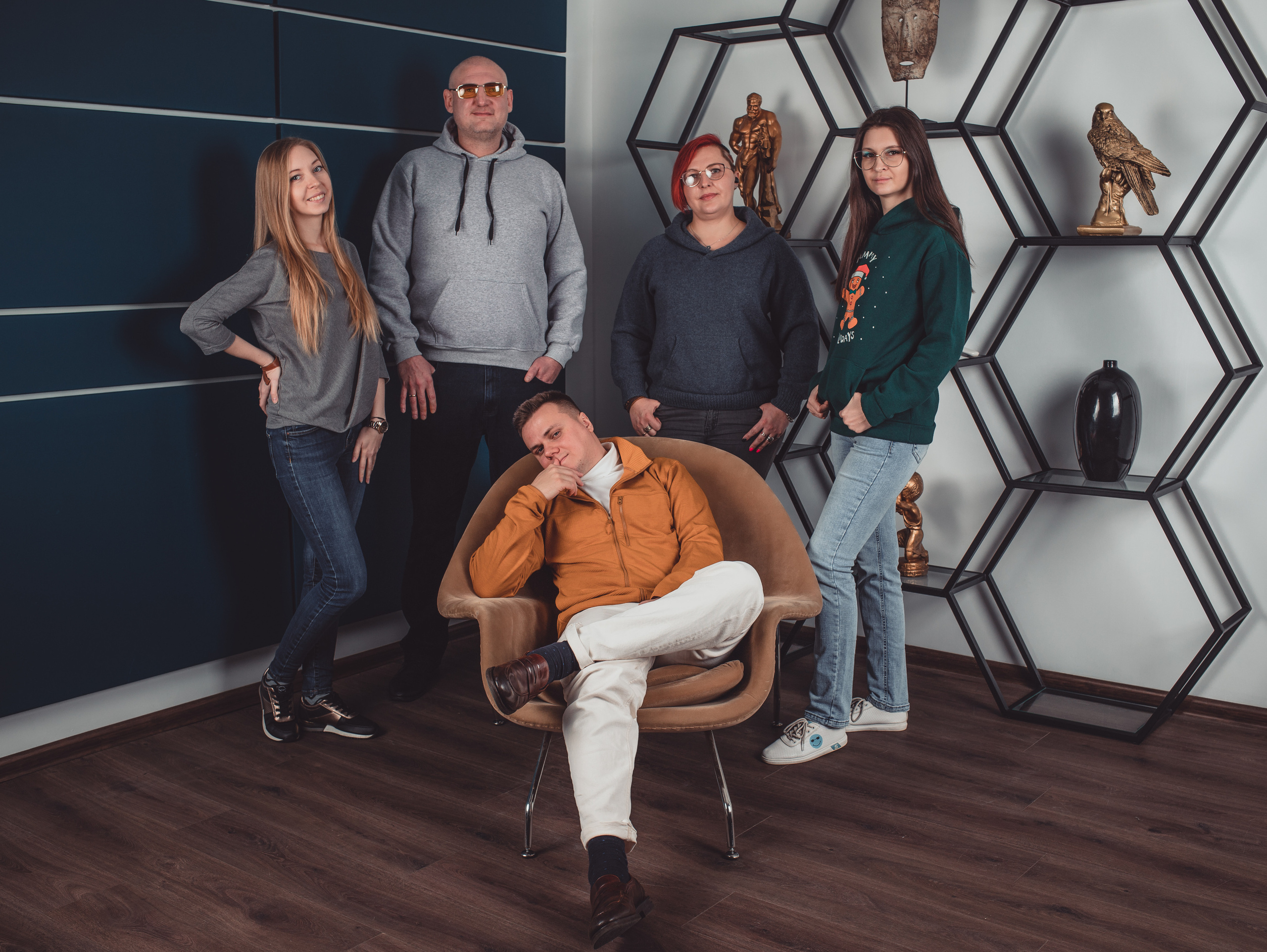 Команда Hooglink. Портретный фотограф в Москве Анастасия Потёмкина