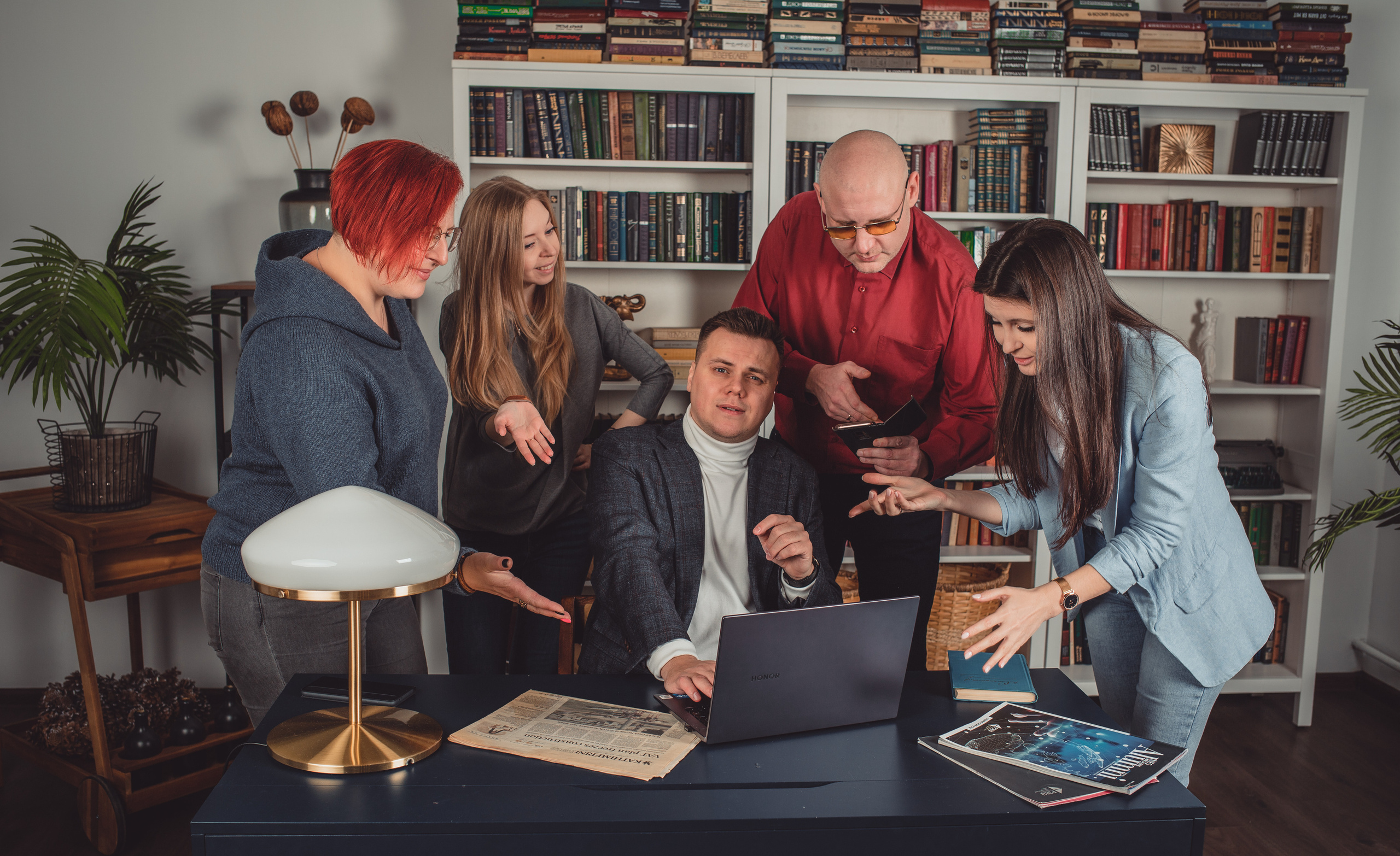 Команда Hooglink. Портретный фотограф в Москве Анастасия Потёмкина