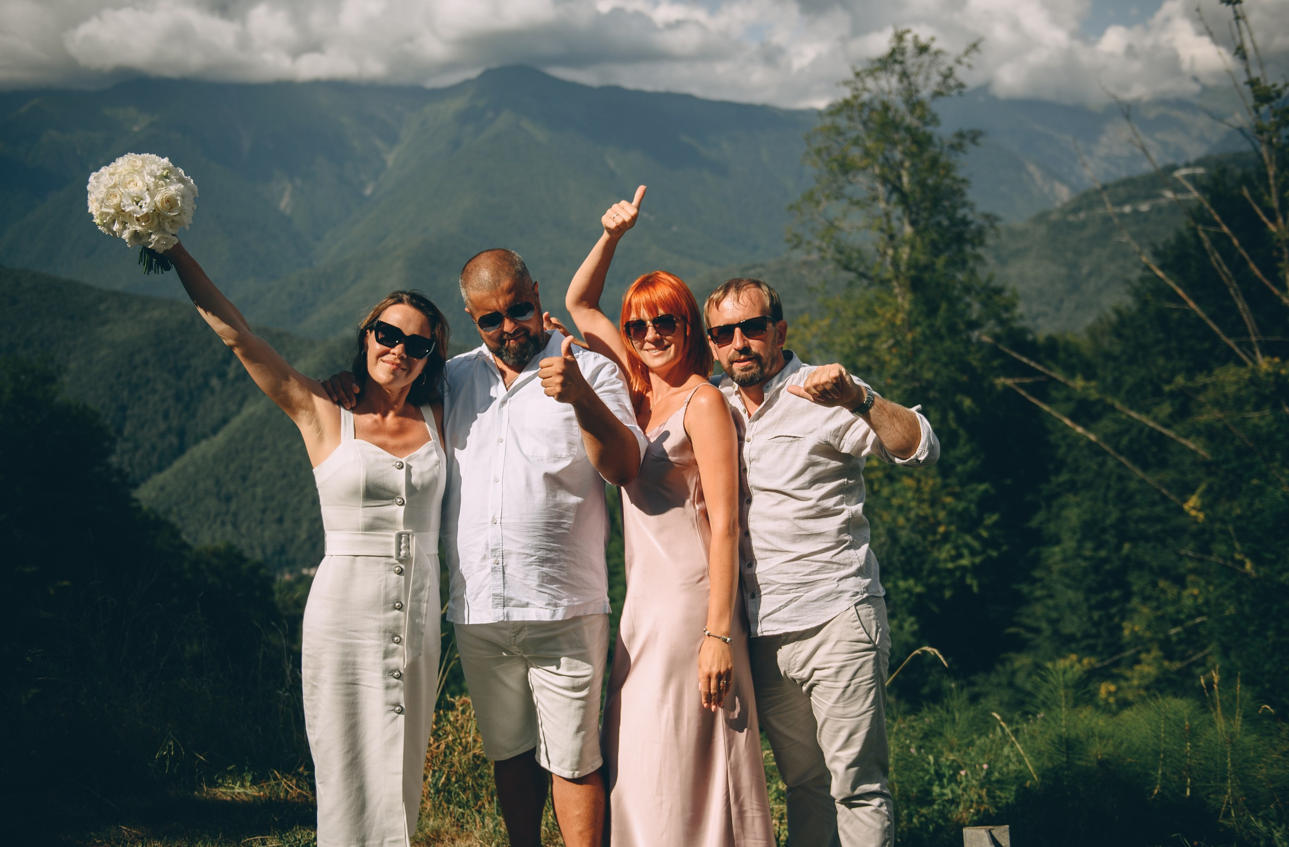 Красная Поляна, свадьба в горах. Свадебный и семейный фотограф София Невская